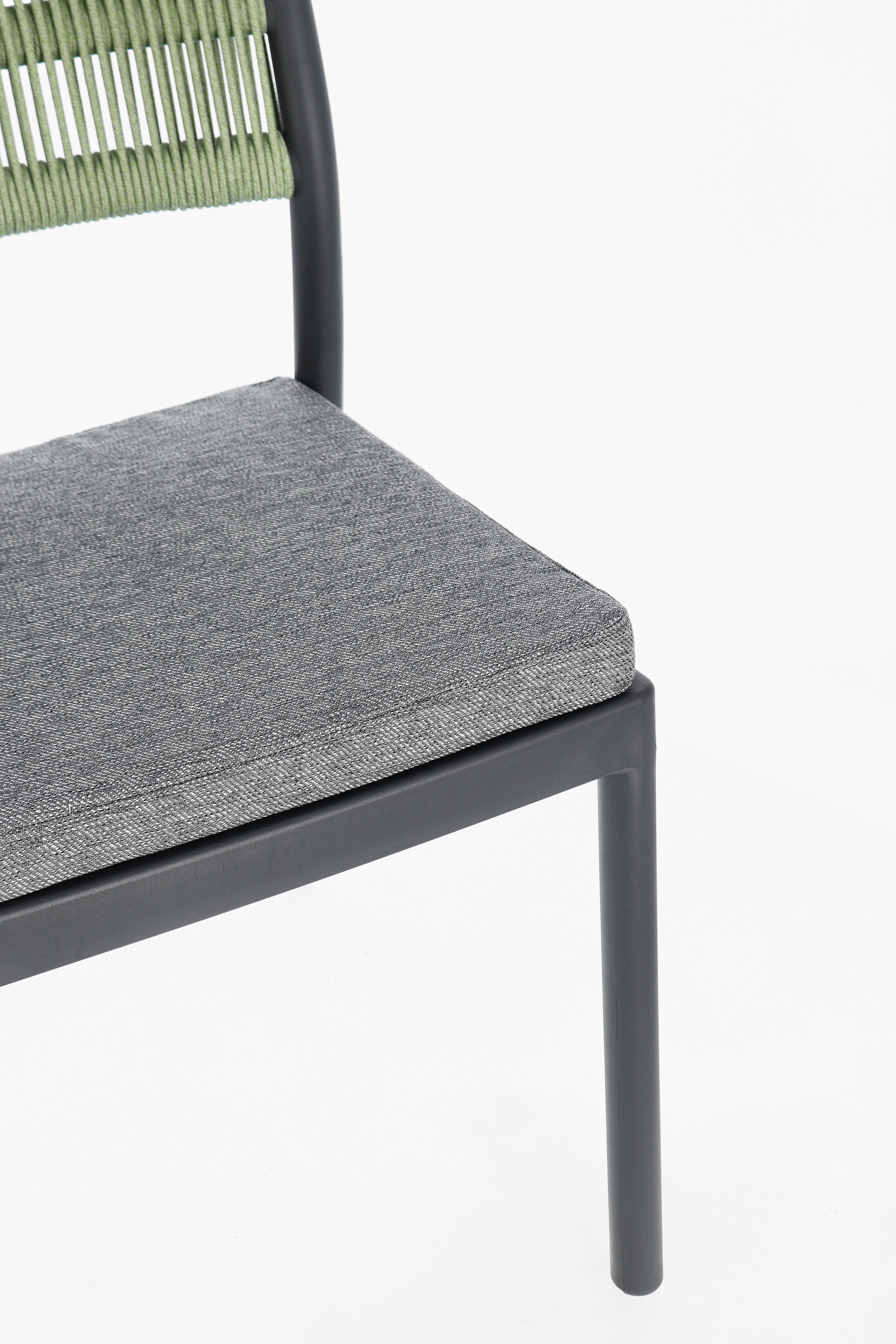 Stuhl Alvin Anthrazit Grün