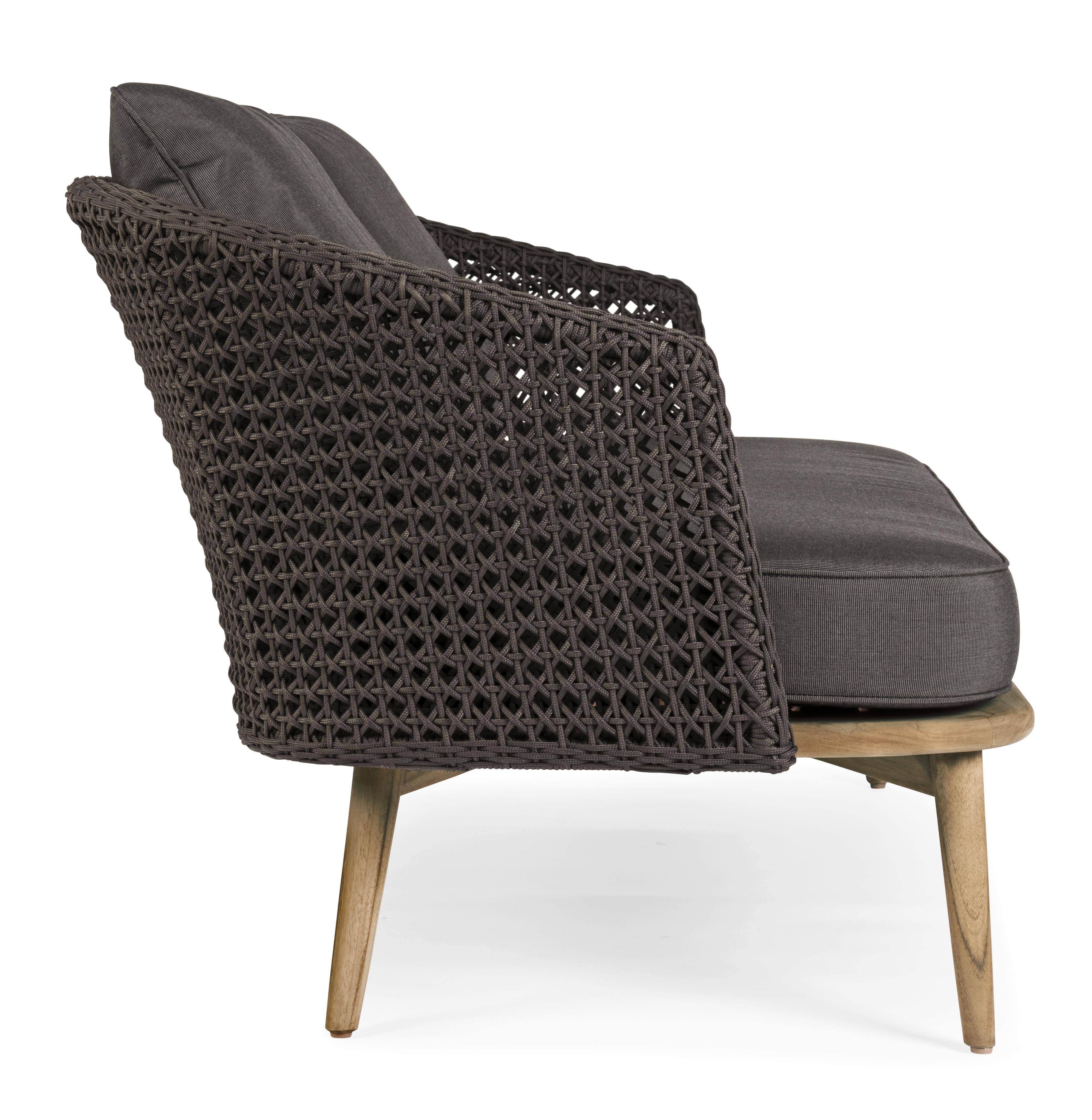 Sofa Ninfa 2-3 Sitzer Dunkel