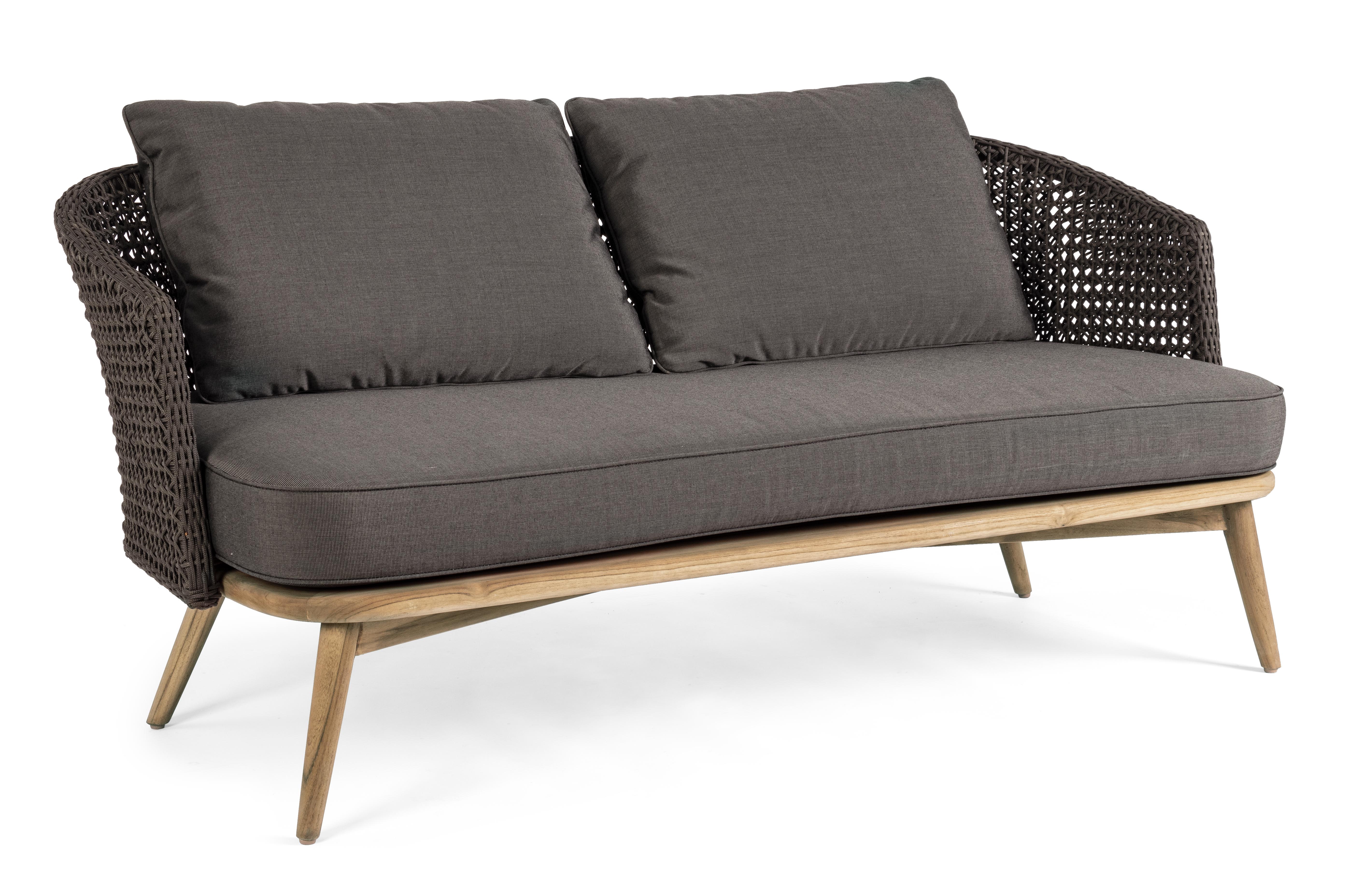 Sofa Ninfa 2-3 Sitzer Dunkel