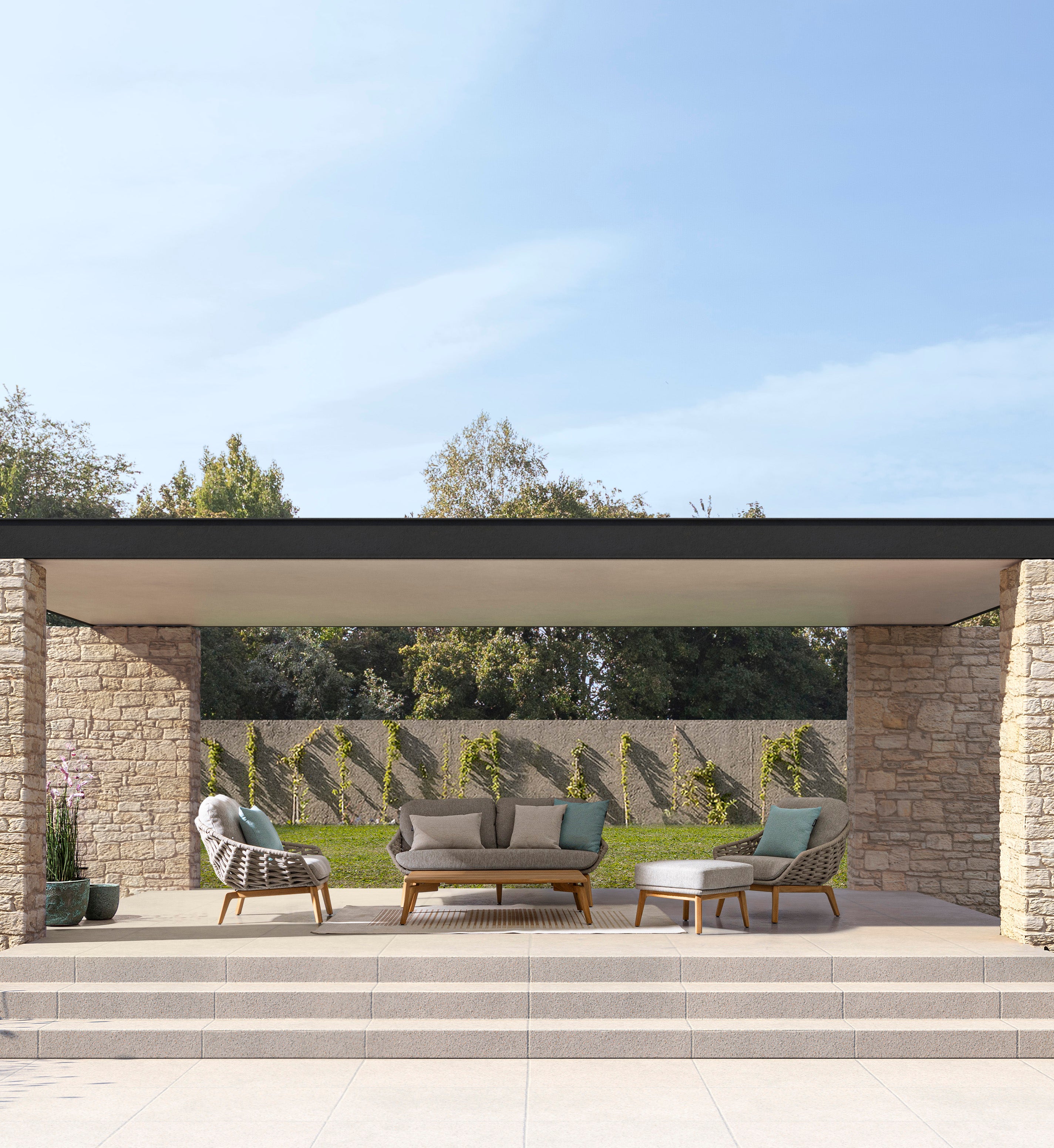 Sofa 2-3 Sitzer Tamires Beige