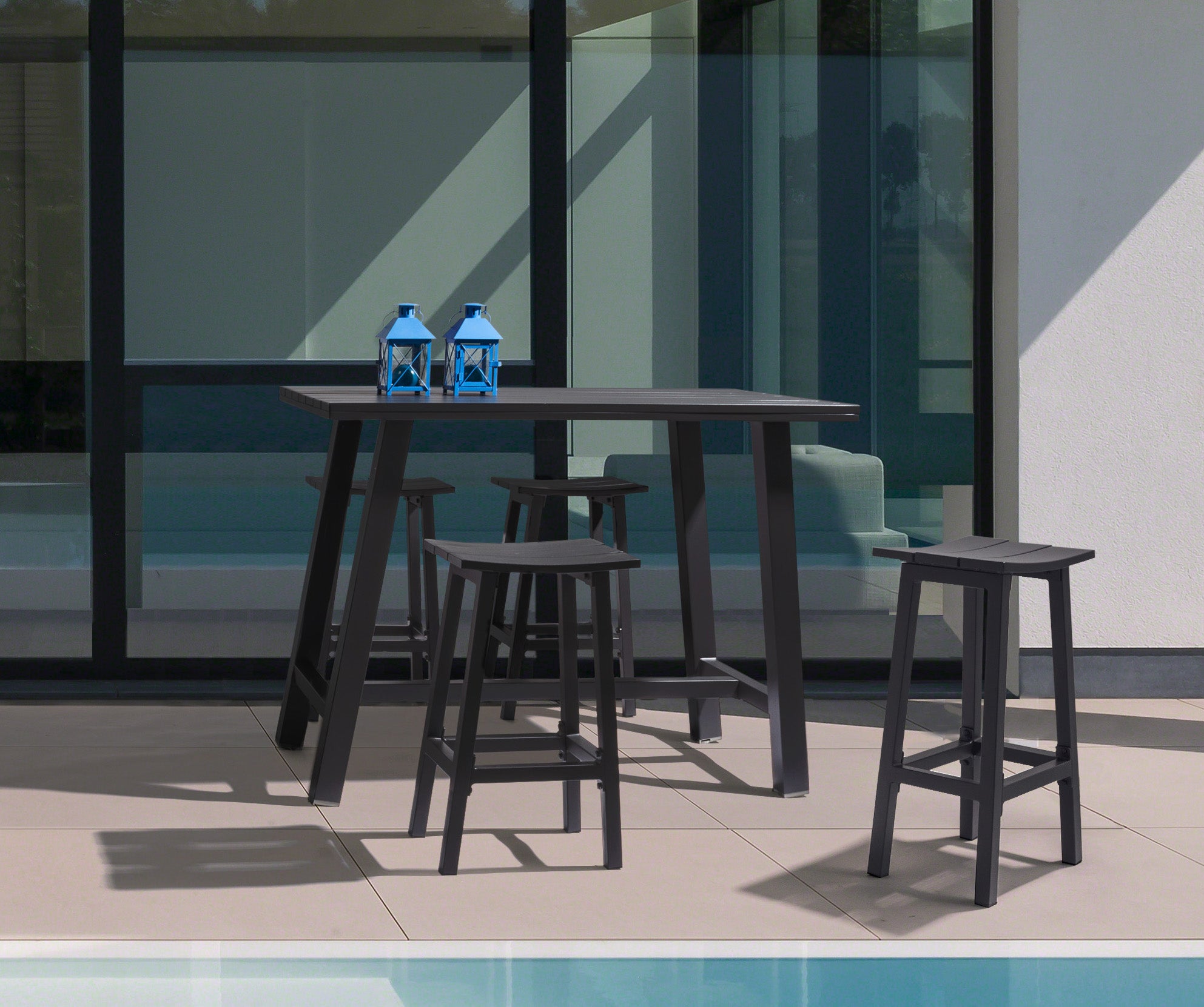 Barhocker Skipper H71 Anthrazit