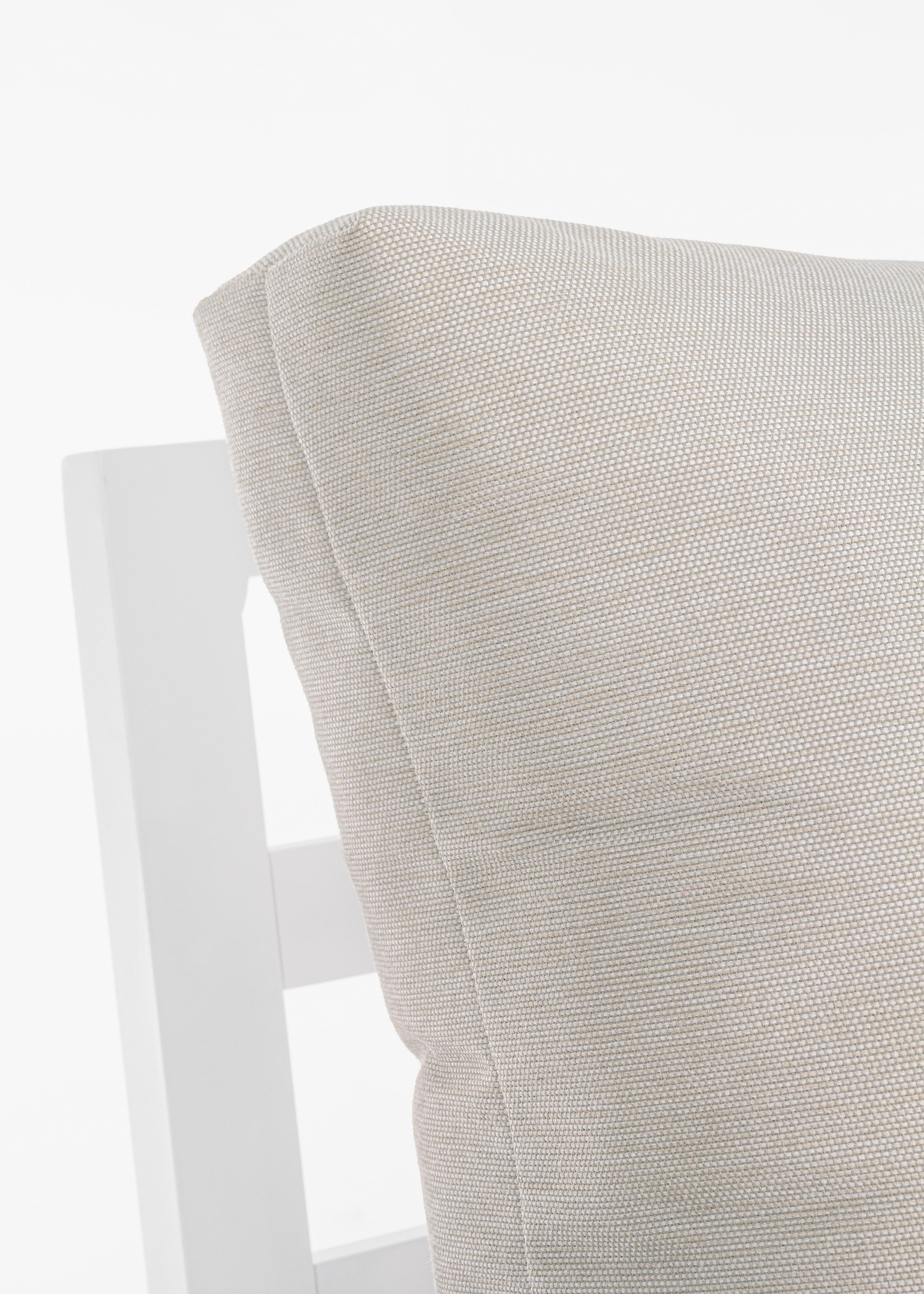 Lounge 4er Set Captiva Weiss