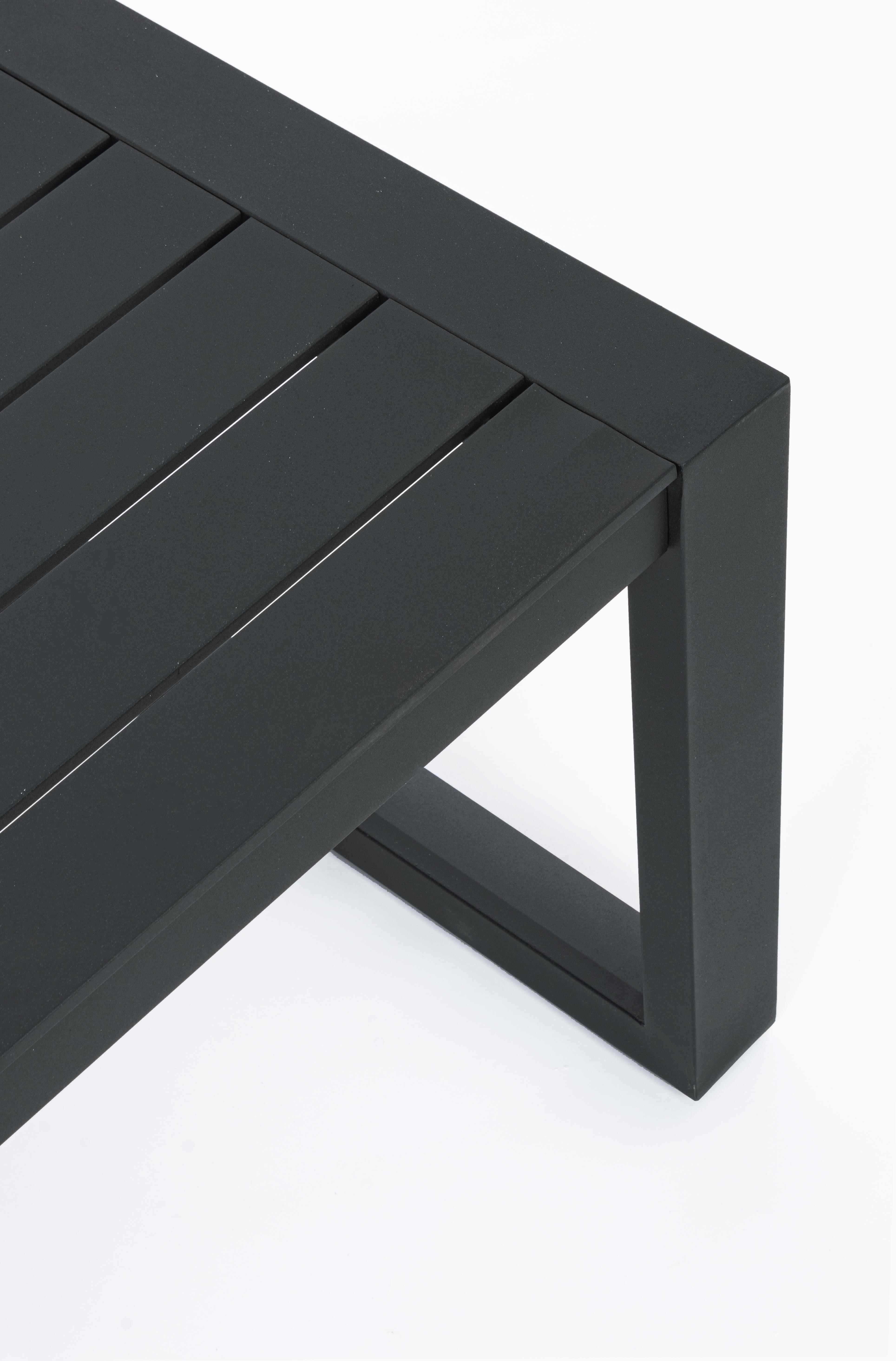 Lounge 4er Set mit Kissen Captiva Anthrazit