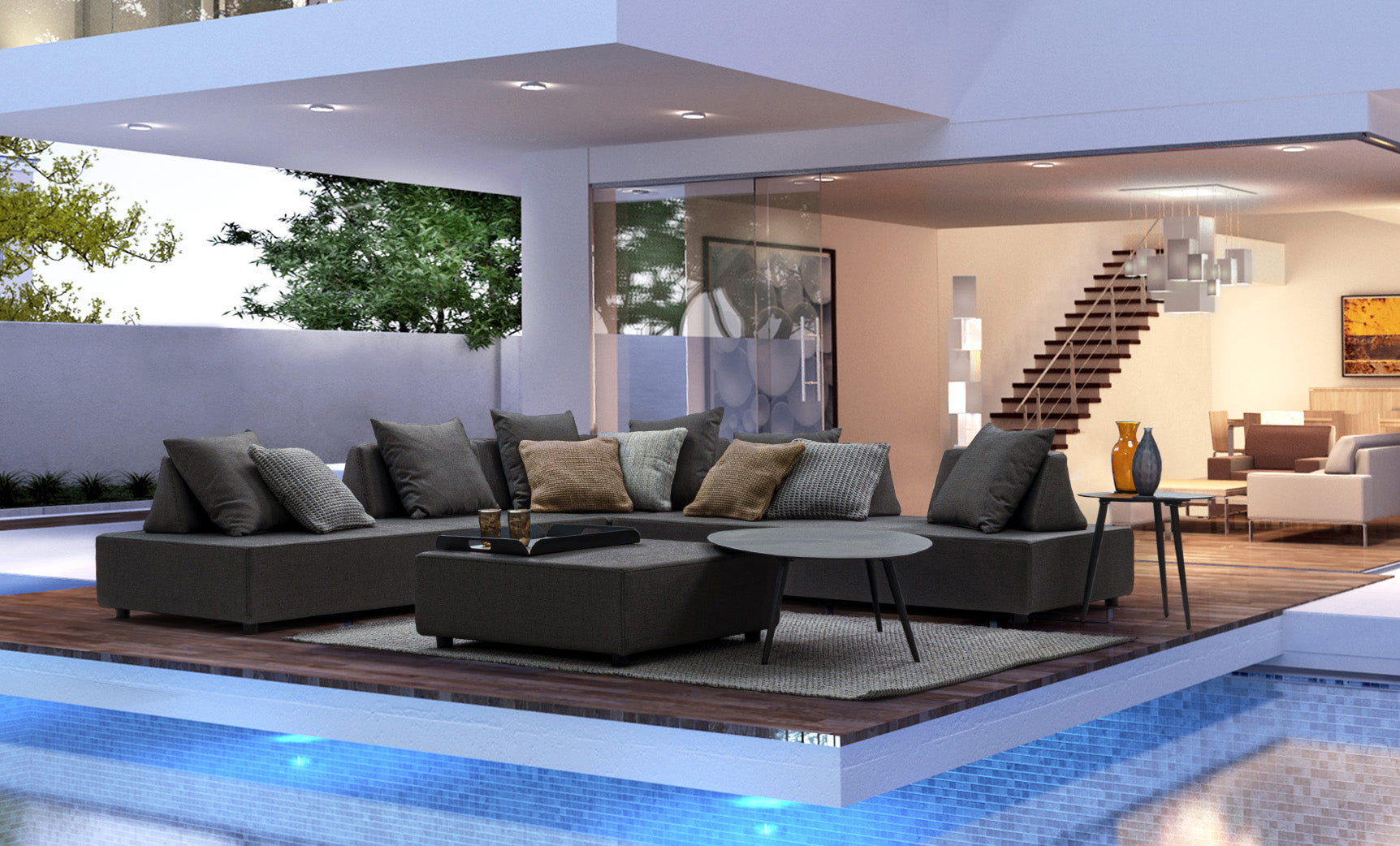 Couchtisch Ridley 120x75 Anthrazit