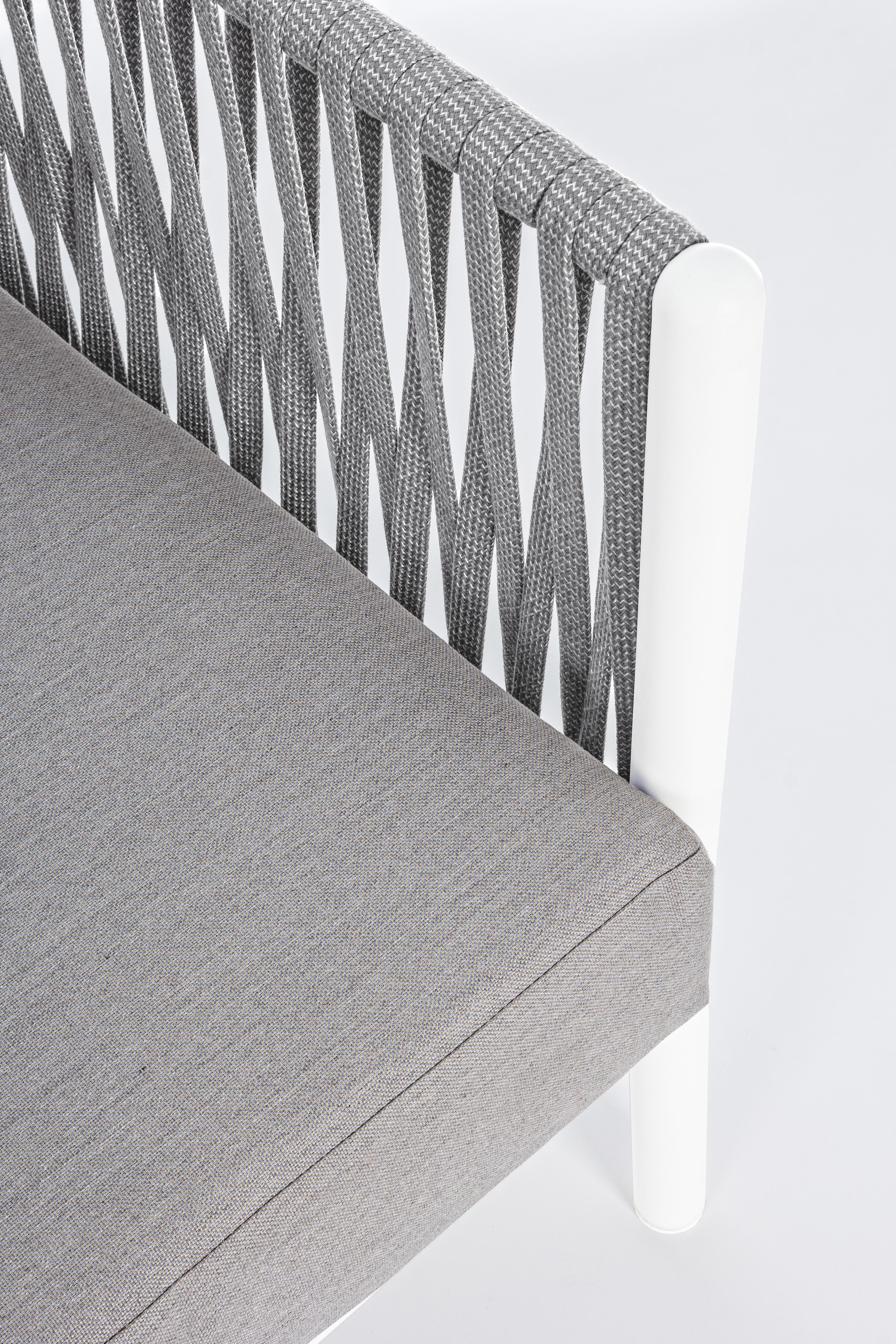 Sessel mit Kissen Florencia Weiss