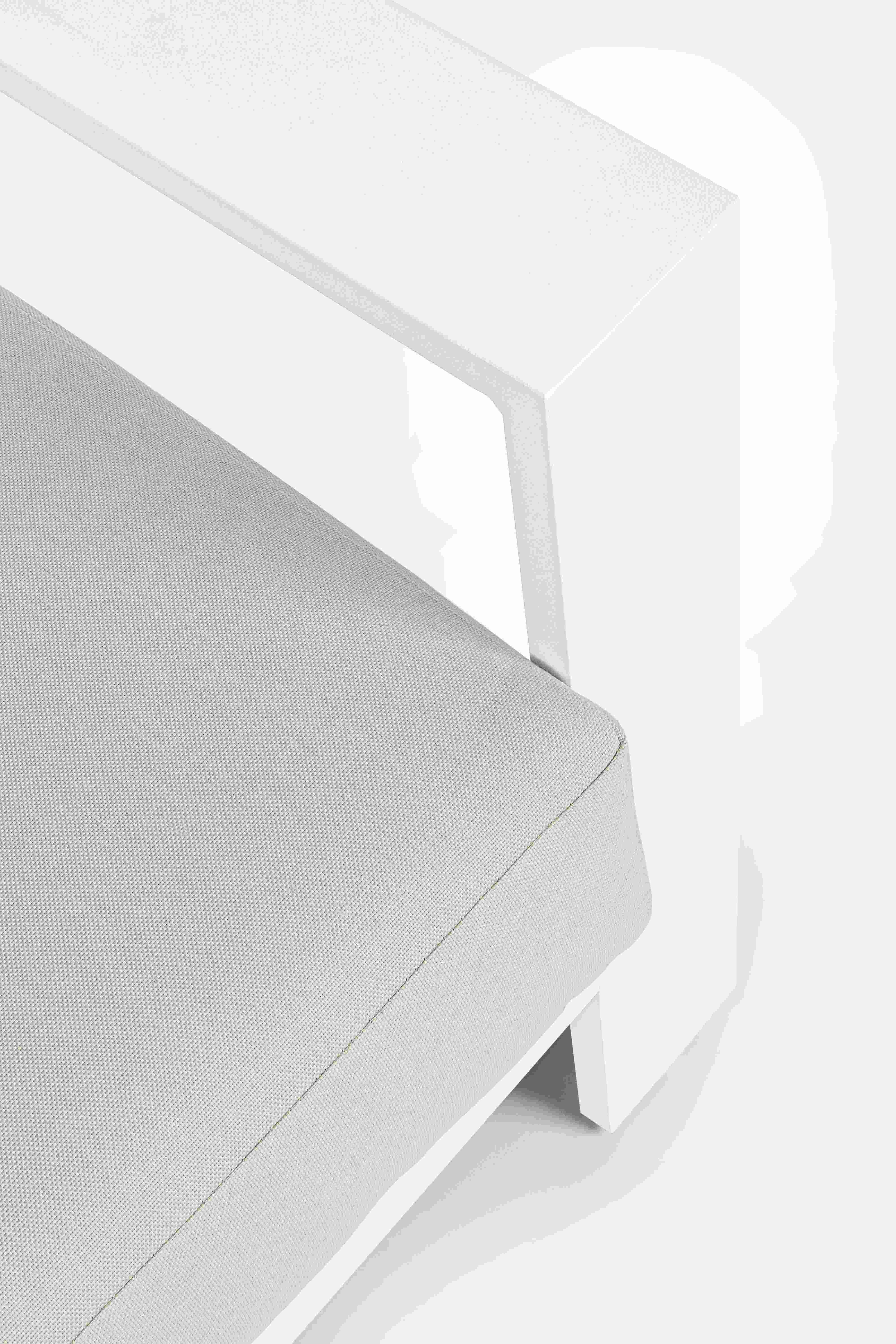 Lounge 4er Set Baltic Weiss