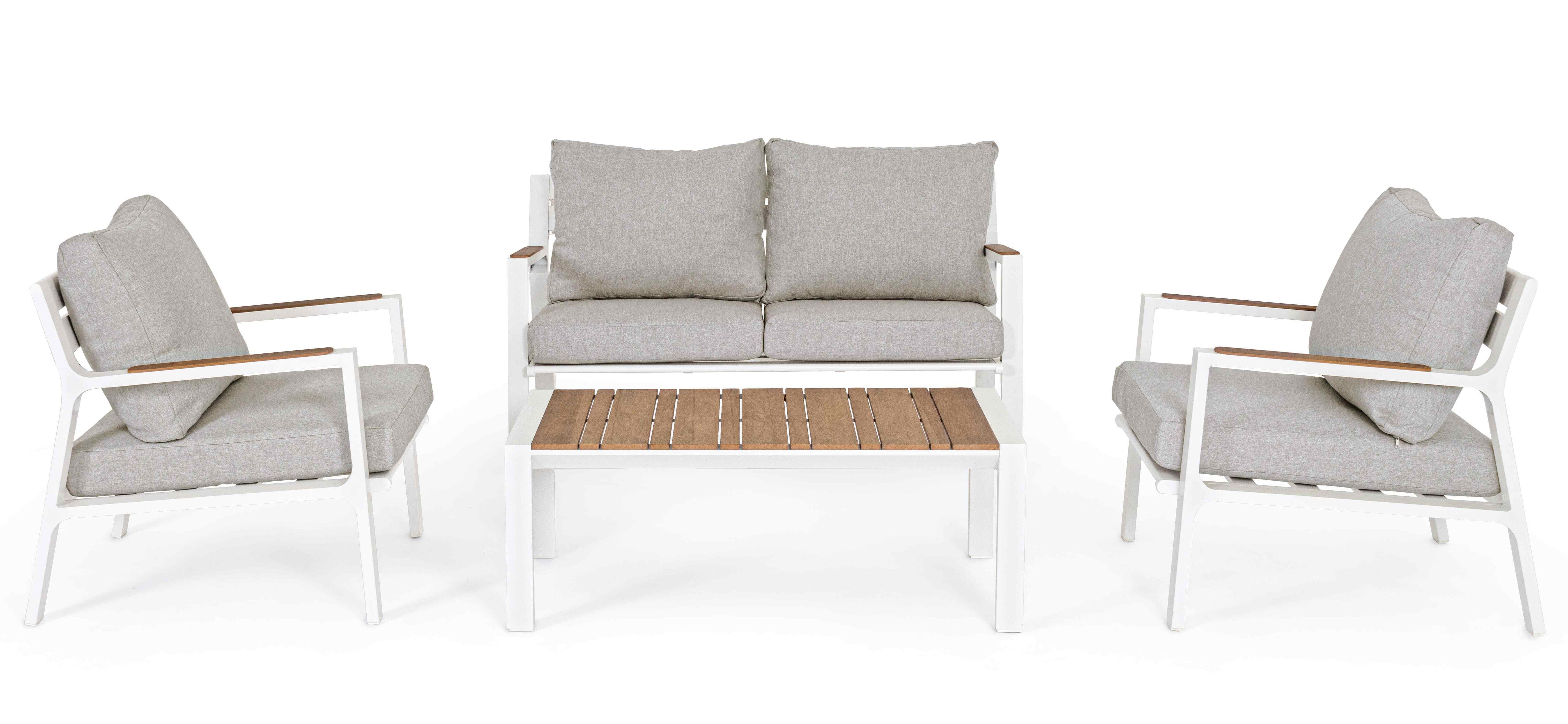Ernst Lounge-Set 4 Weiss