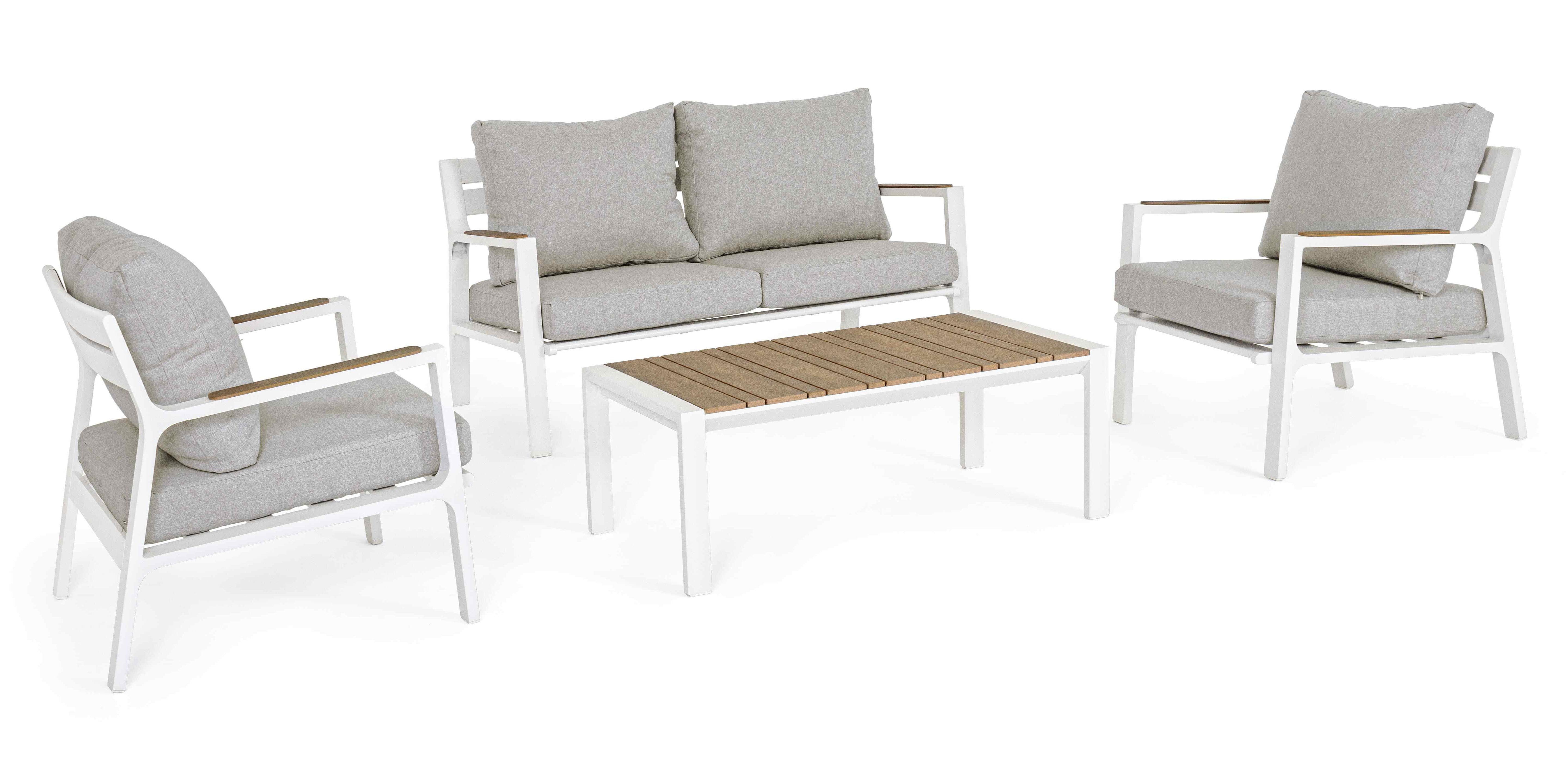 Ernst Lounge-Set 4 Weiss