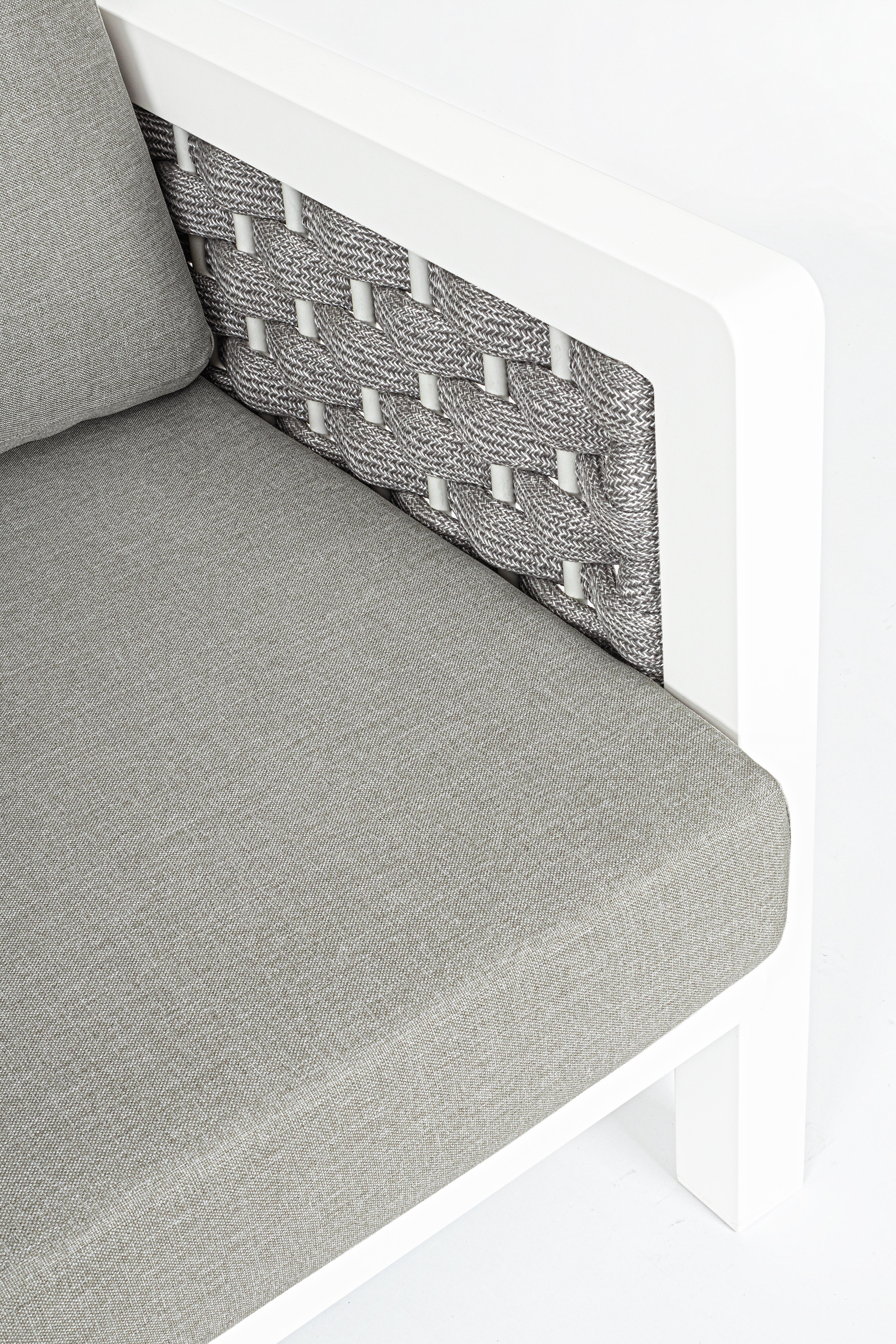 4er Loungeset Otavio Weiss