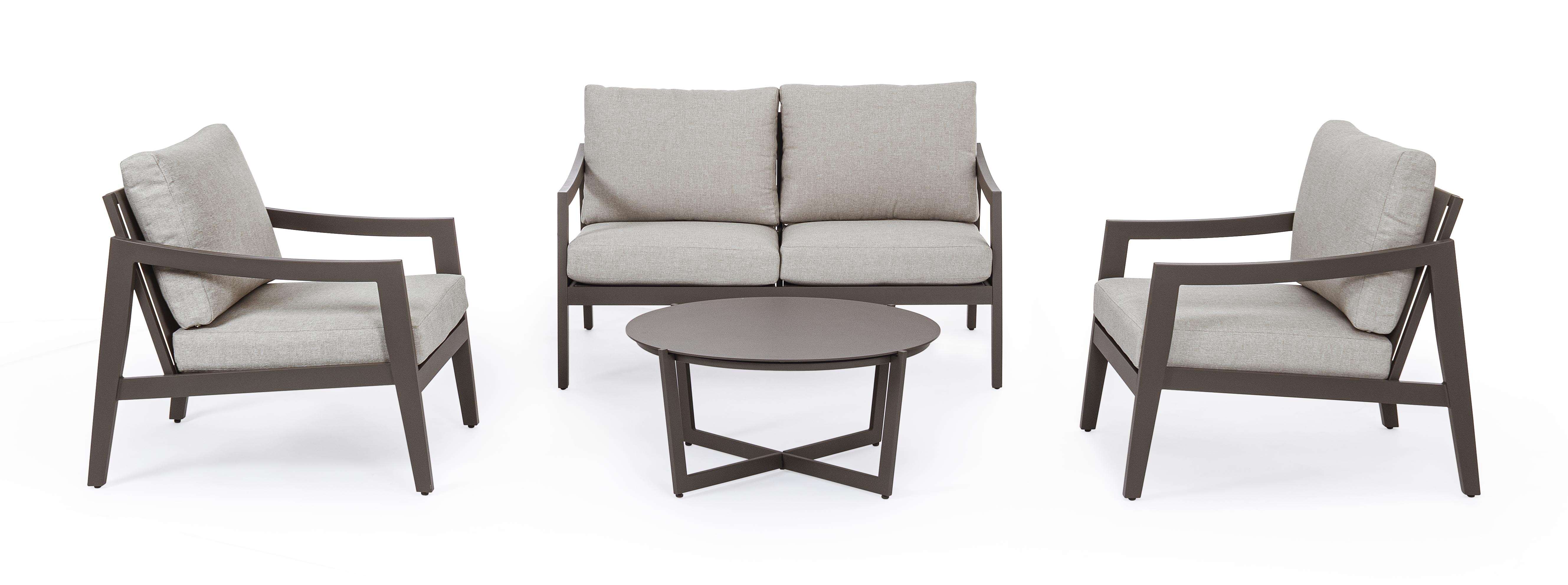 Set 4 Sitzgruppe Sirenus Coffee