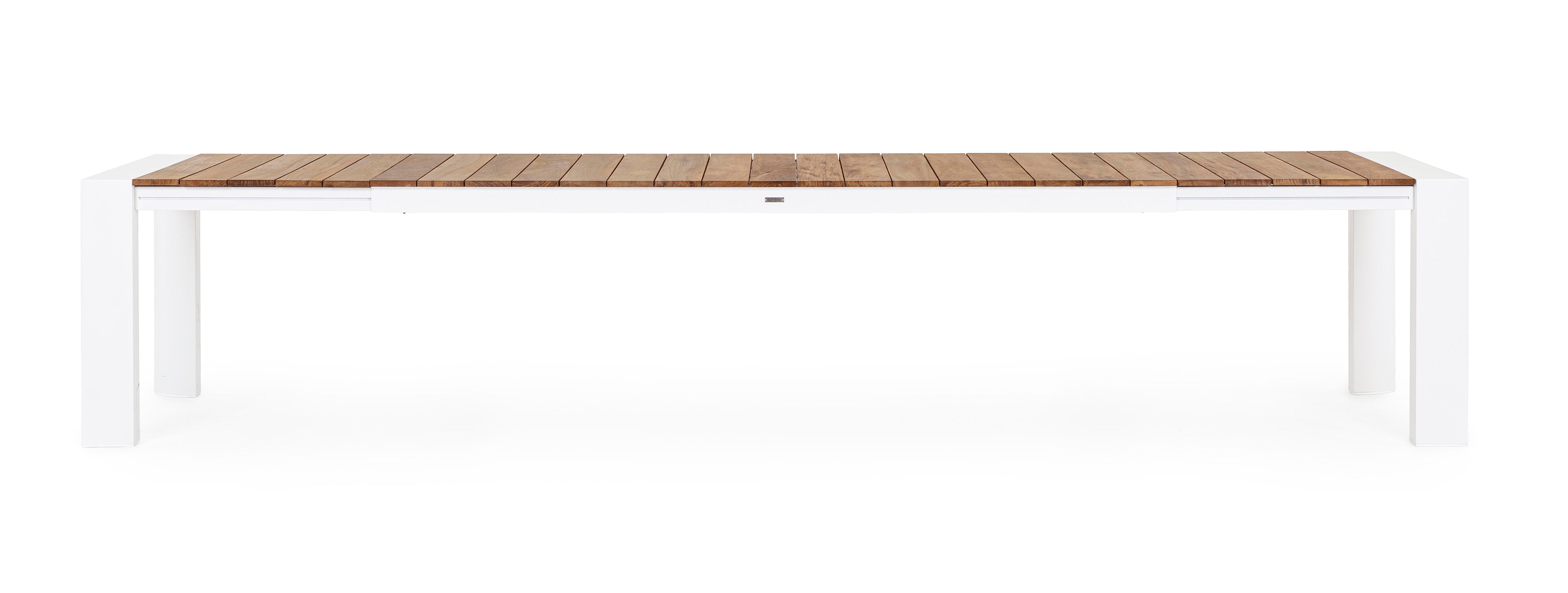 Ausziehtisch Cameron 253/319/384x110 Weiss