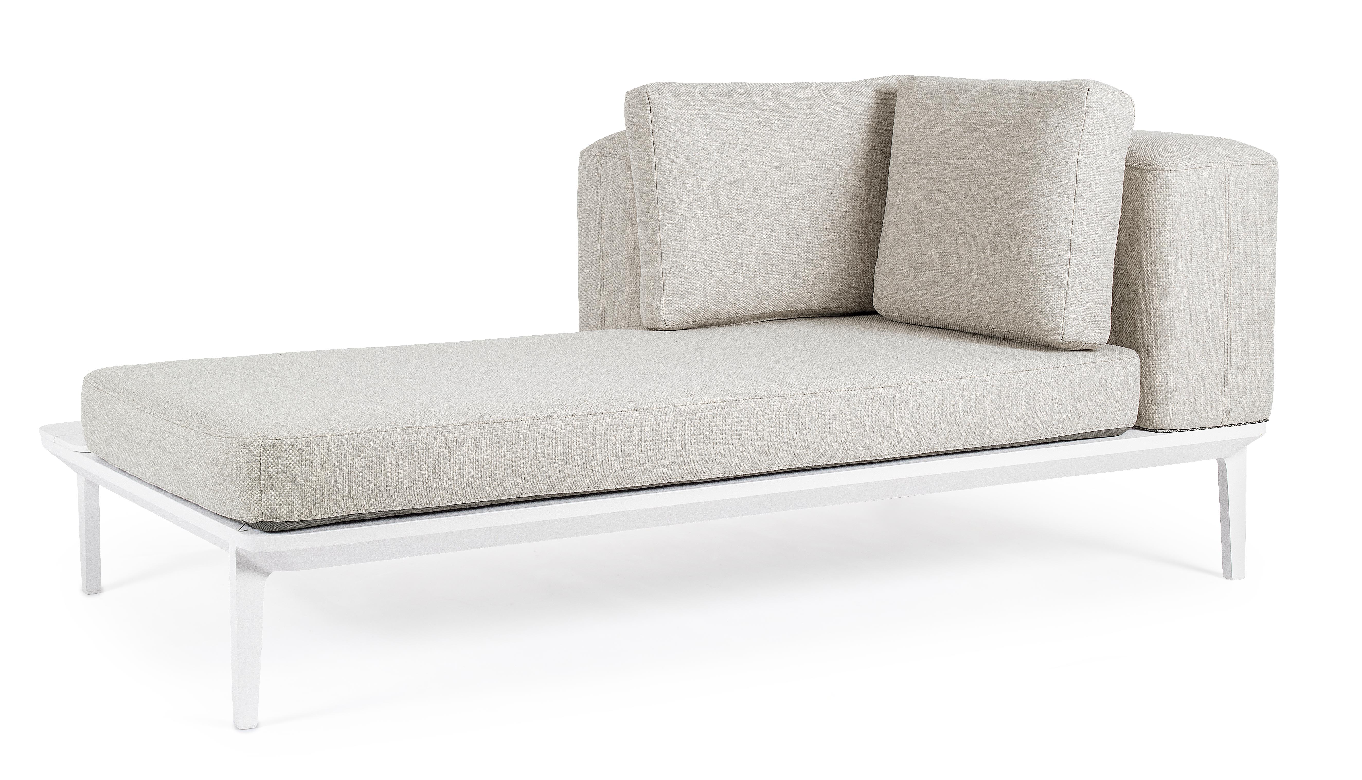 Sofa 2-Sitzer Lounge Matrix Weiss
