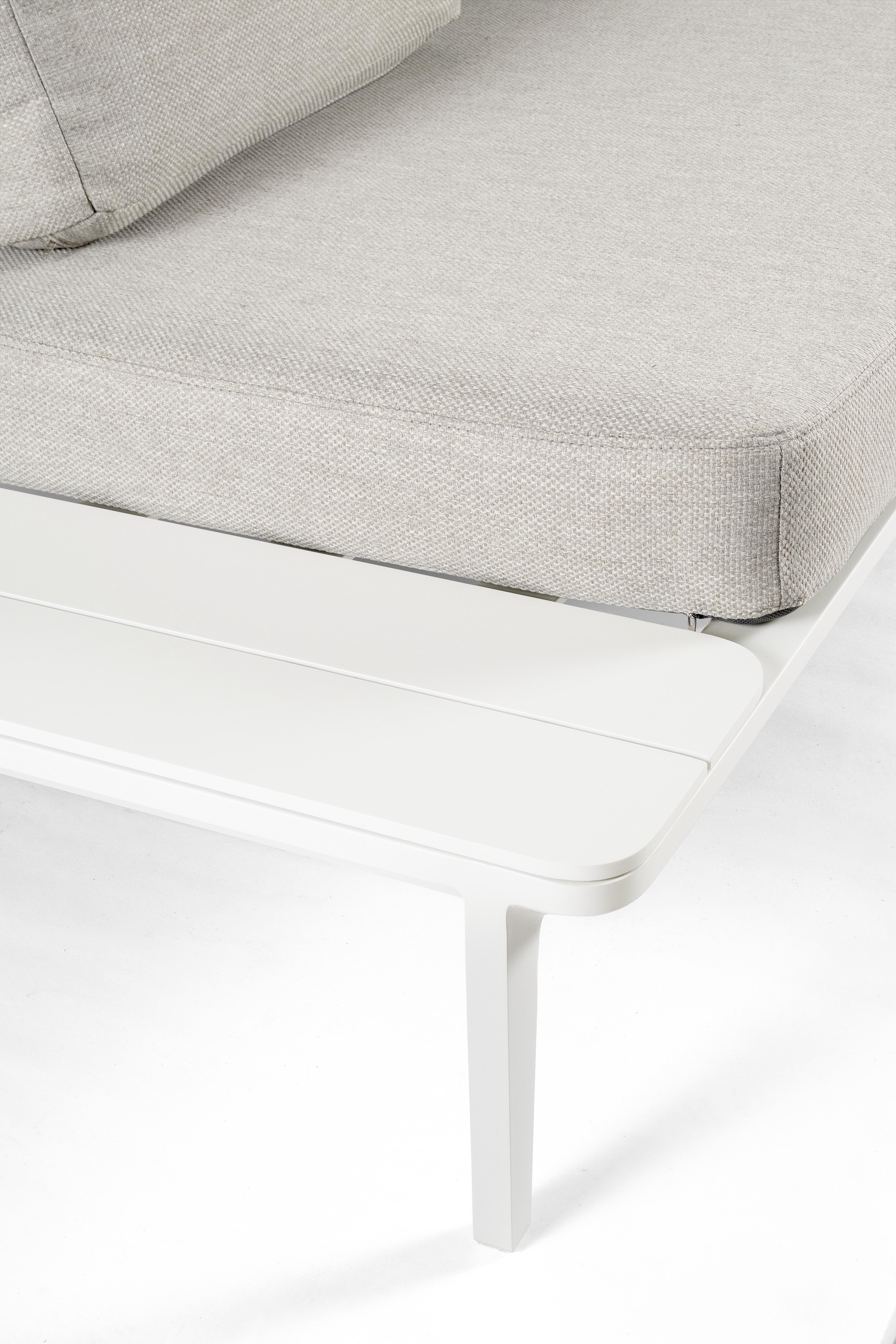Sofa 2-Sitzer Lounge Matrix Weiss