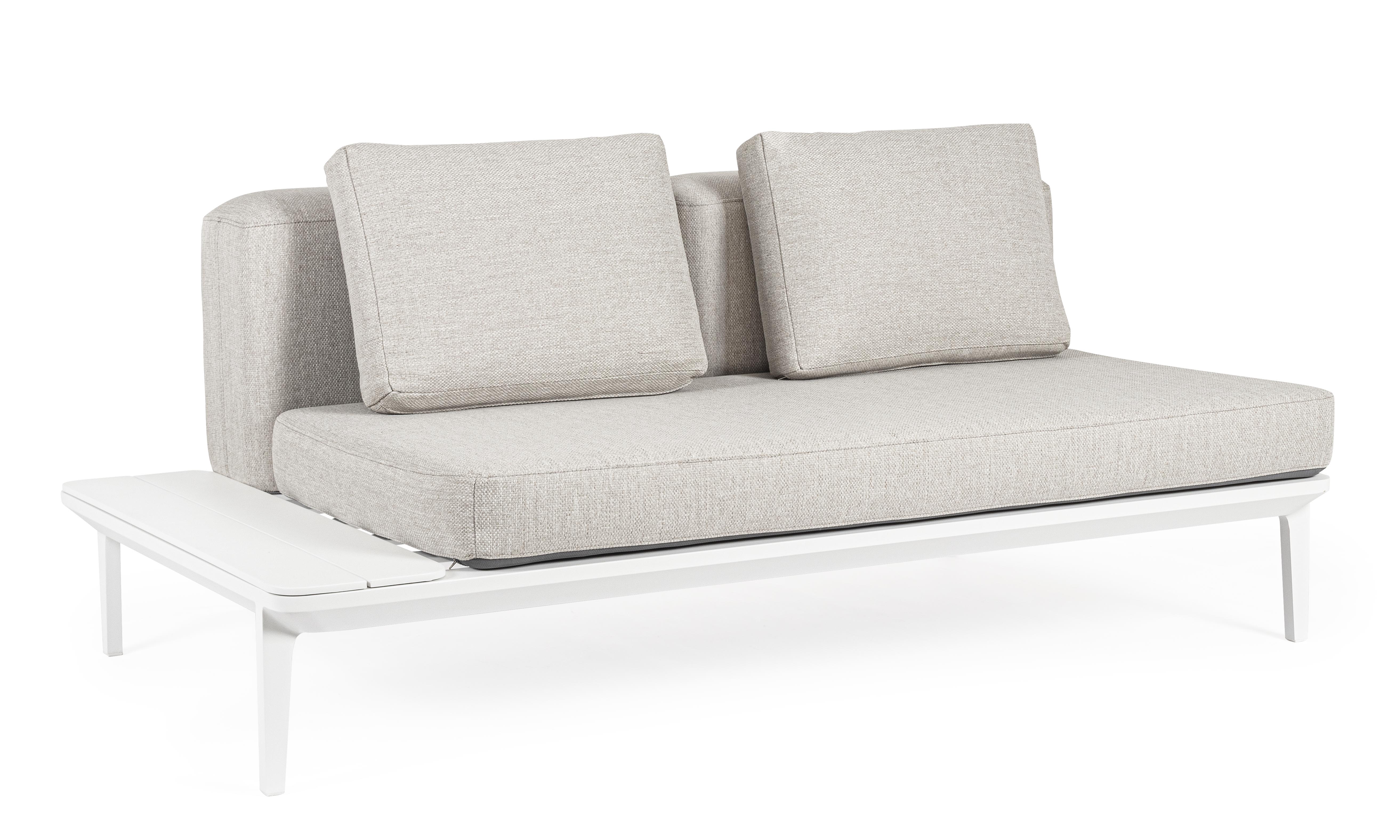 Sofa 2-Sitzer Lounge Matrix Weiss