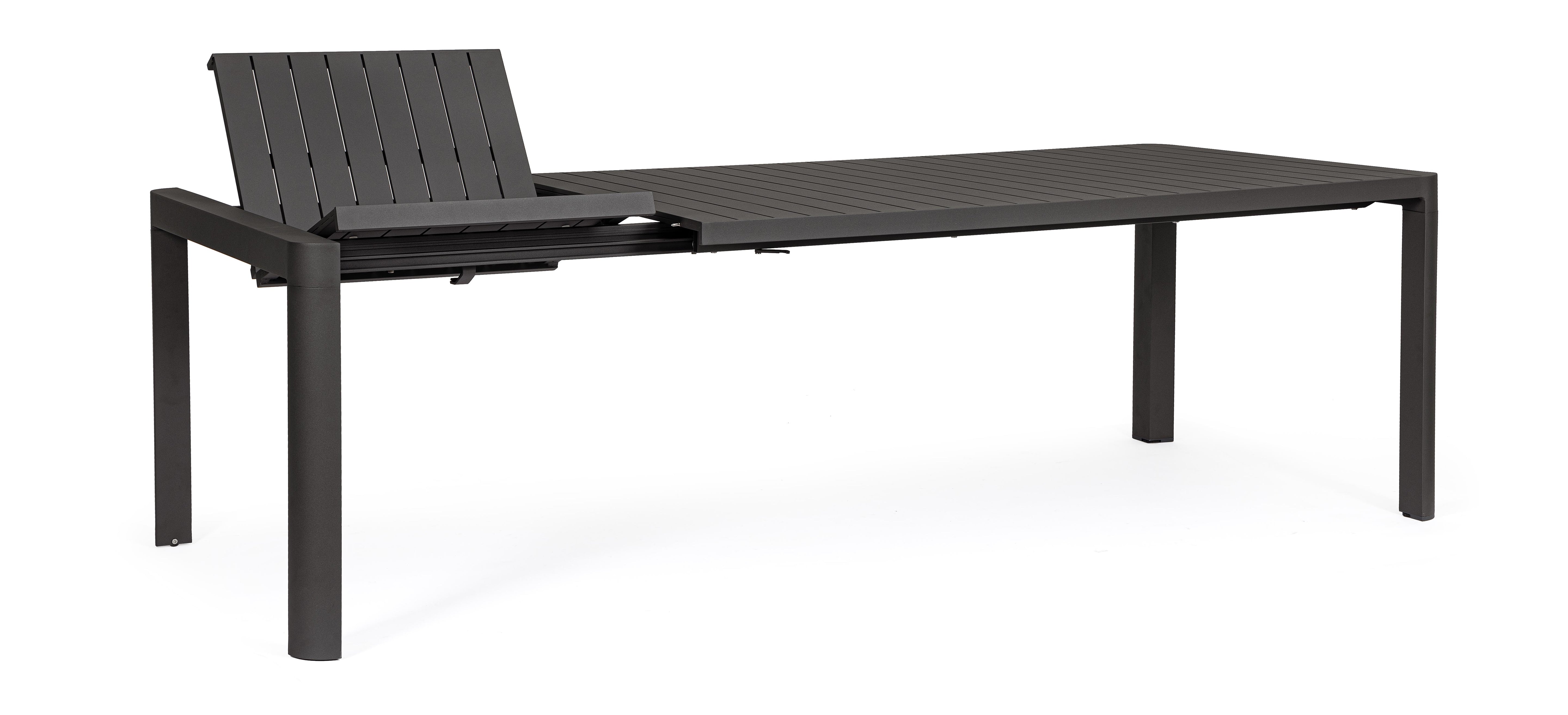Tisch ausziehbar Kiplin 180-240x100 Anthrazit