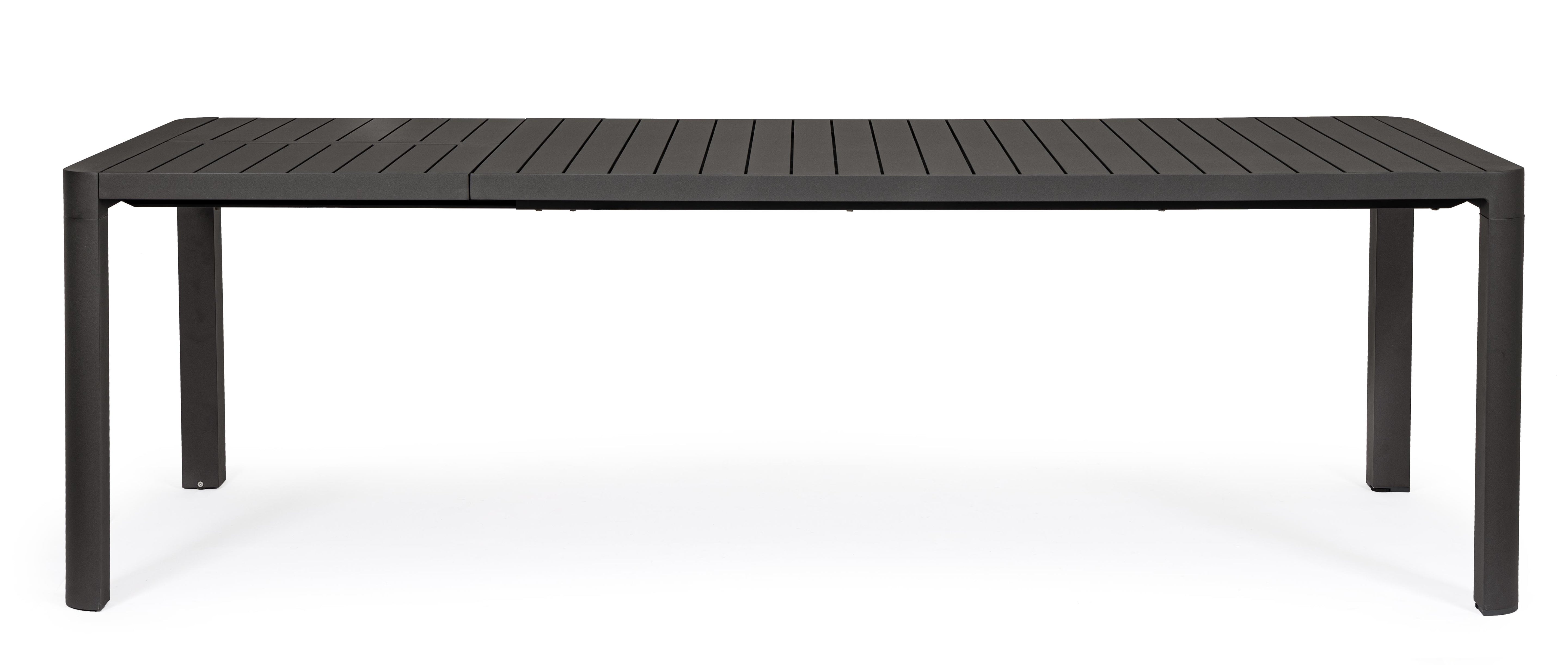 Tisch ausziehbar Kiplin 180-240x100 Anthrazit