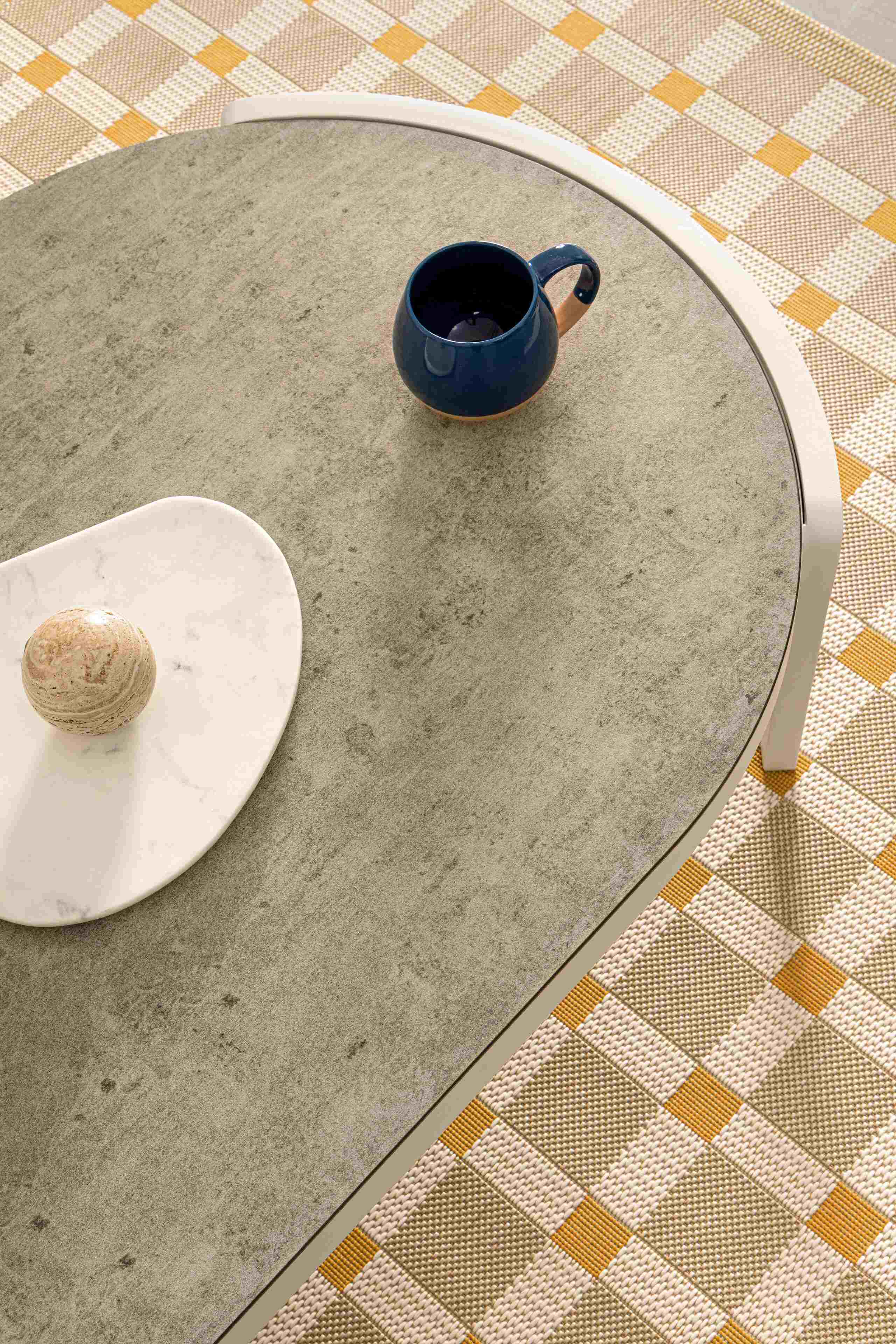 4er Set Lounge Presley Weiss
