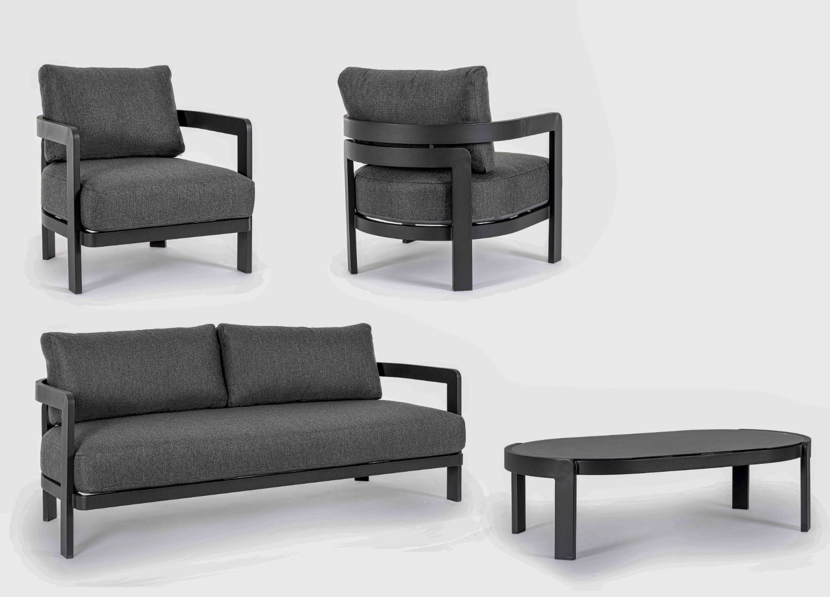 4er Set Lounge Presley