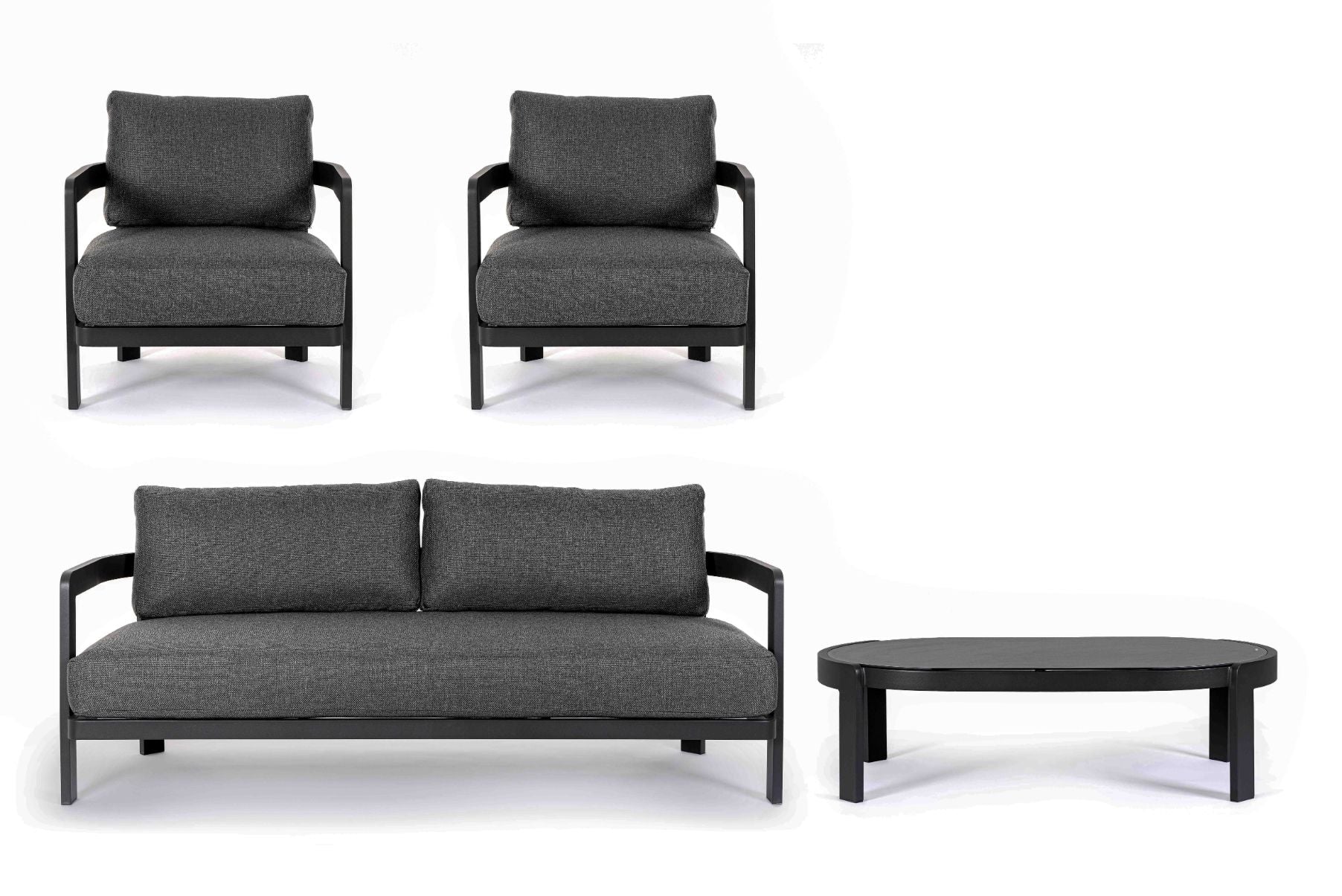 4er Set Lounge Presley