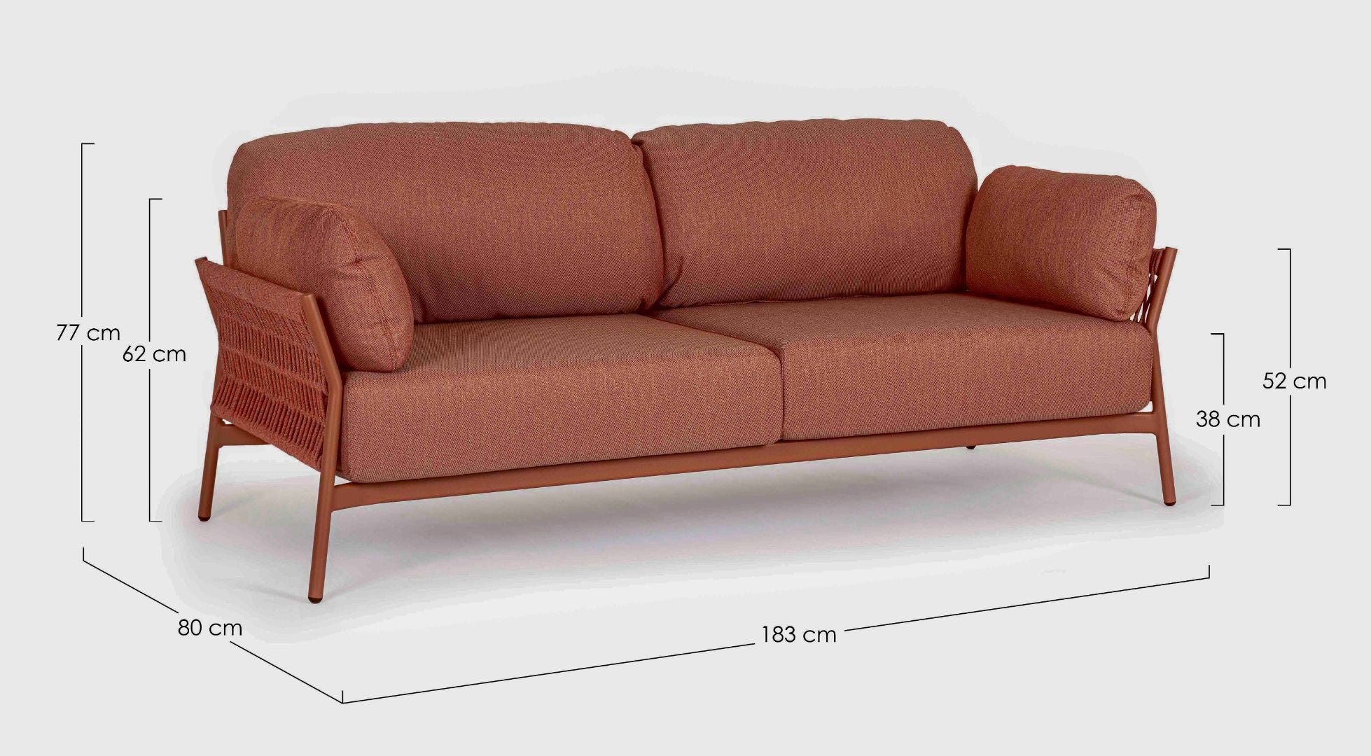 Sofa Pardis 2-Sitzer