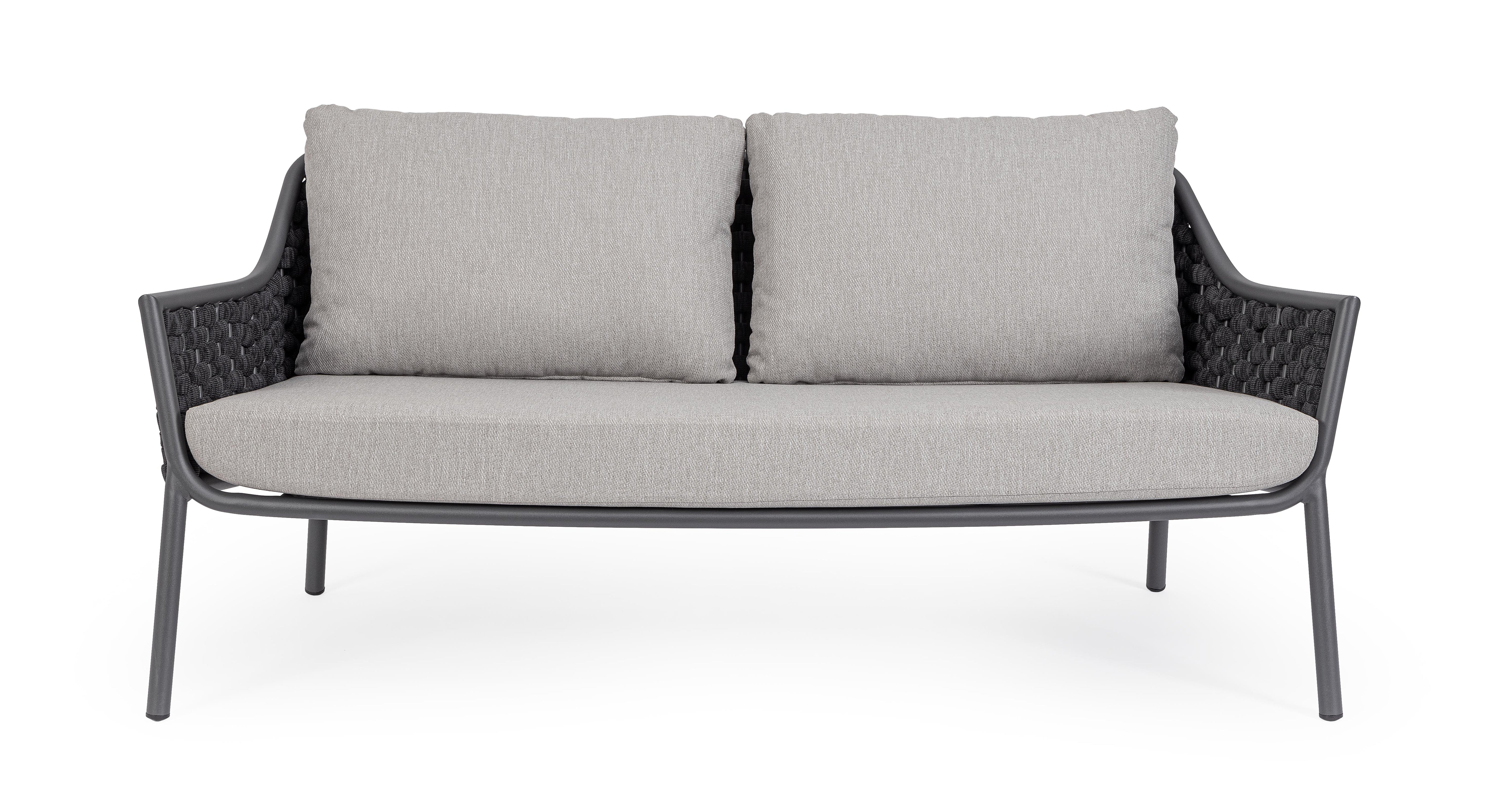Sofa 2-Sitzer Everly Graphit