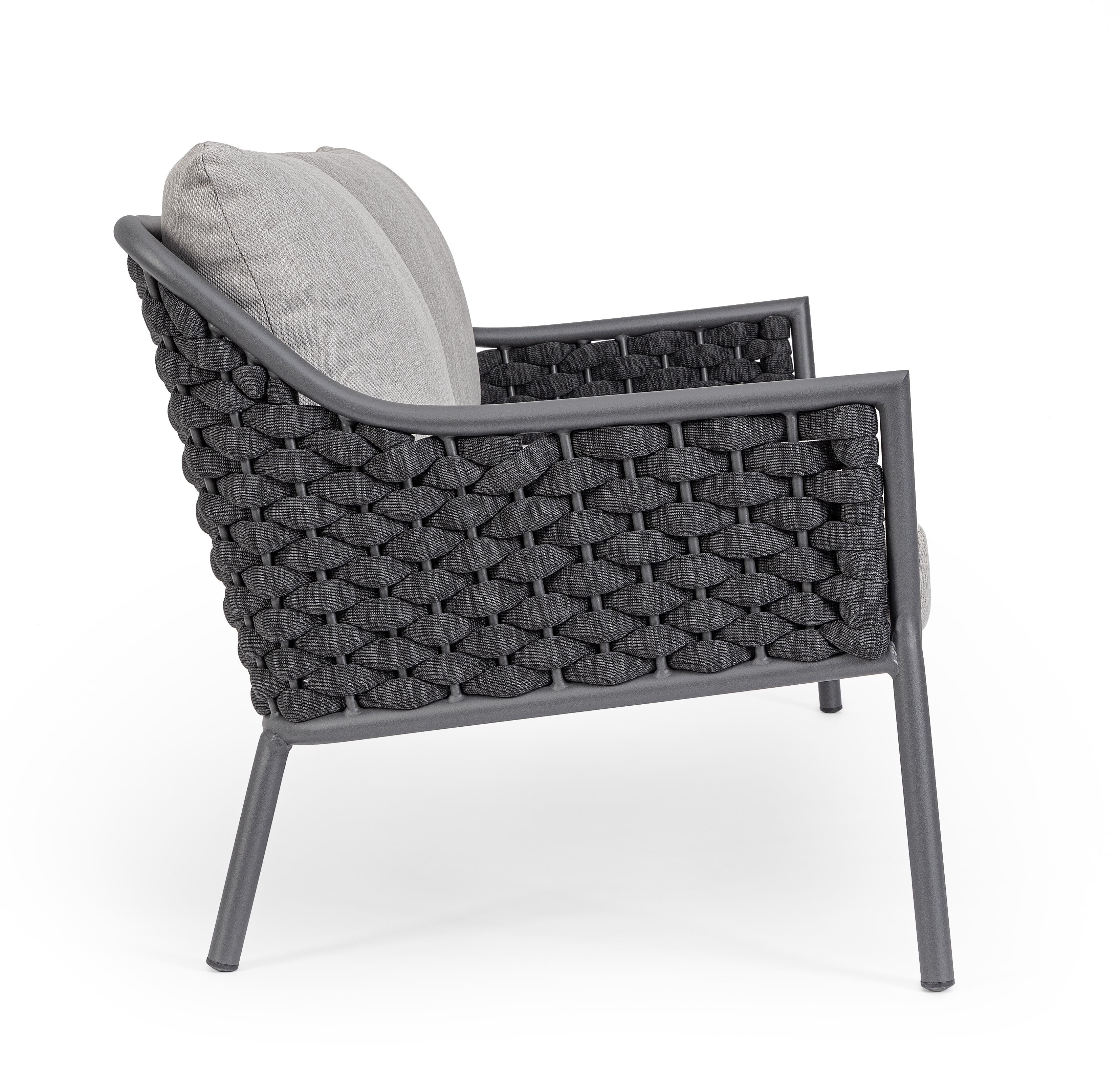 Sofa 2-Sitzer Everly Graphit