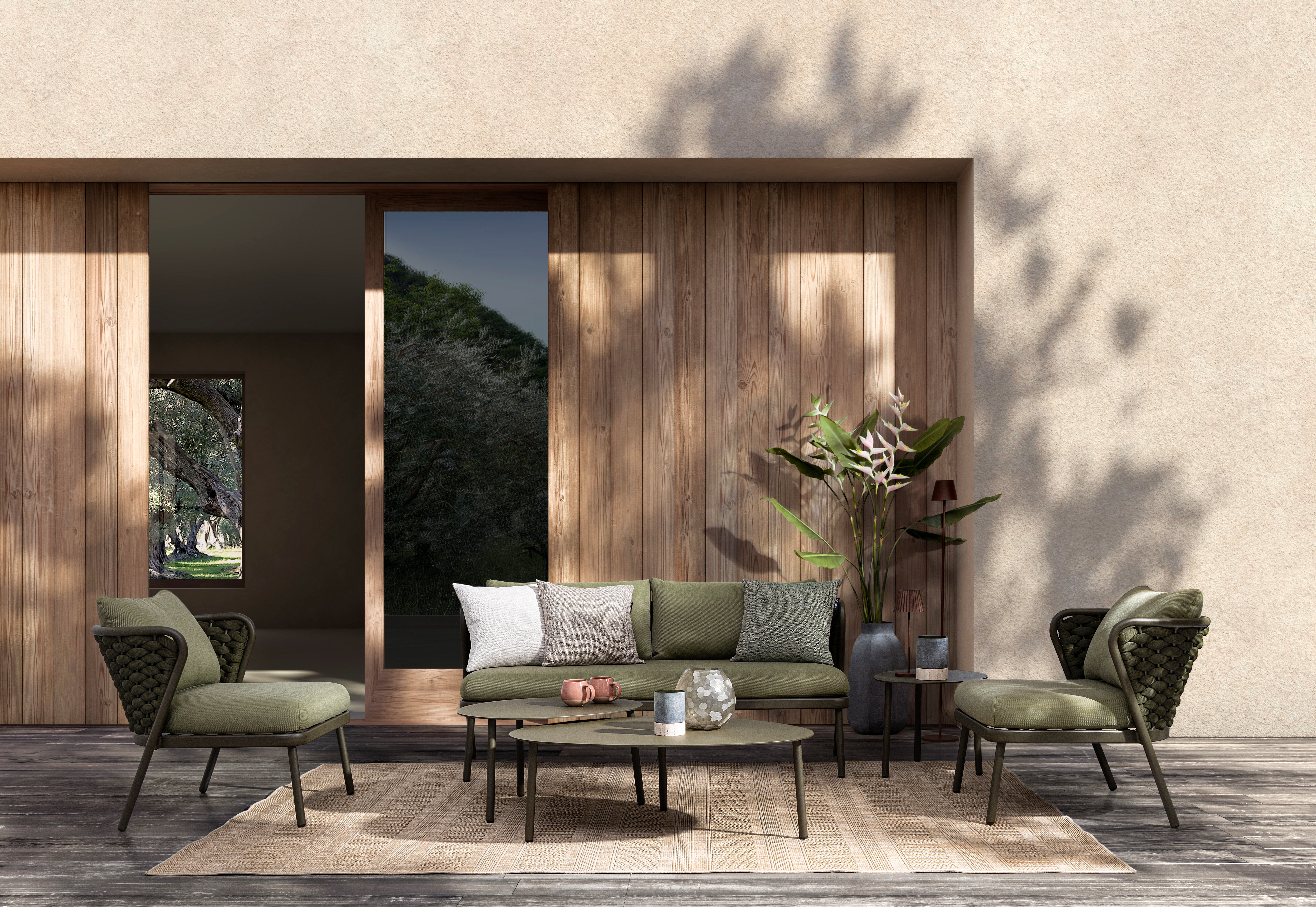 Couchtisch Sparky 100x70 Olive