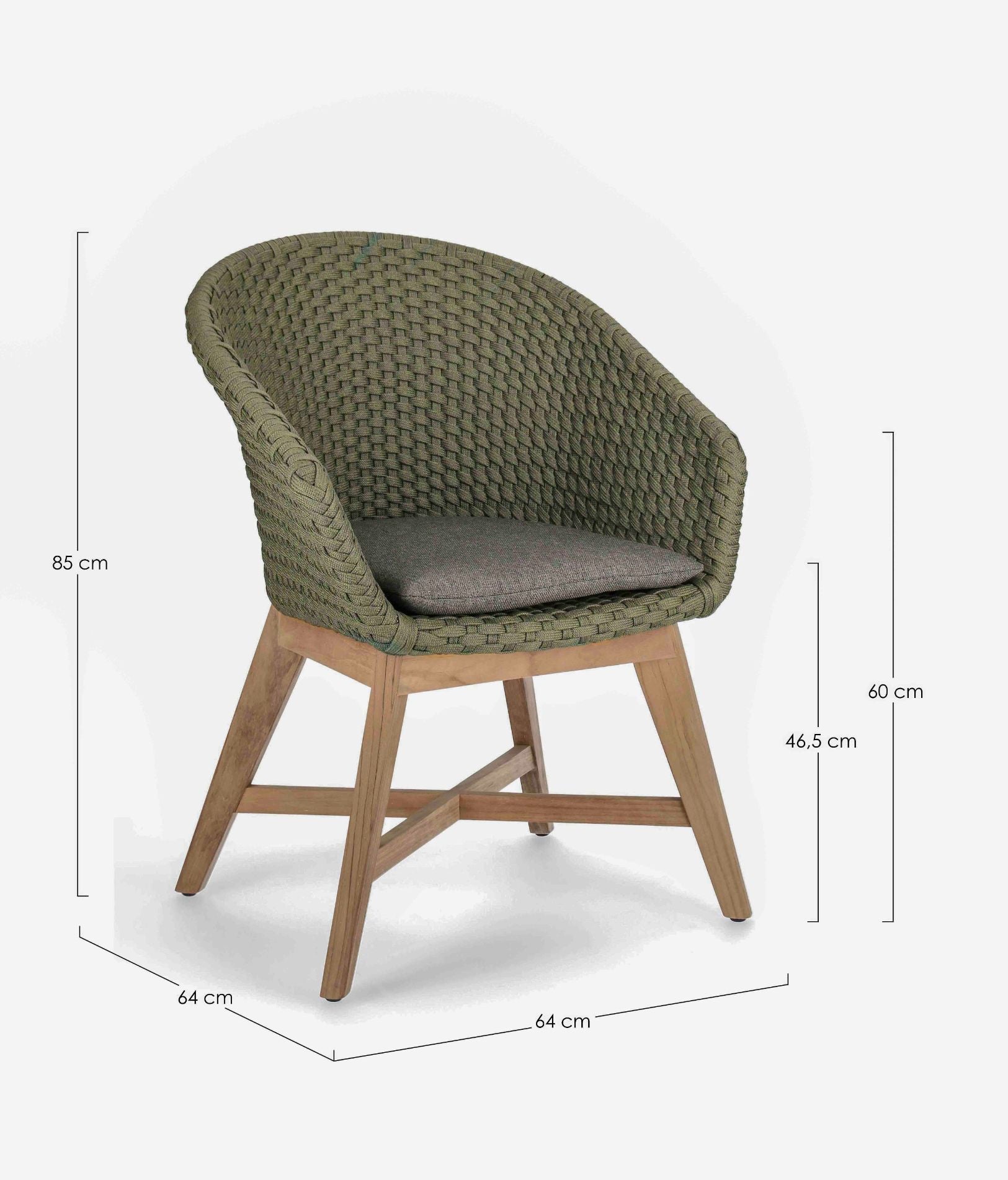 Stuhl Coachella mit Armlehnen