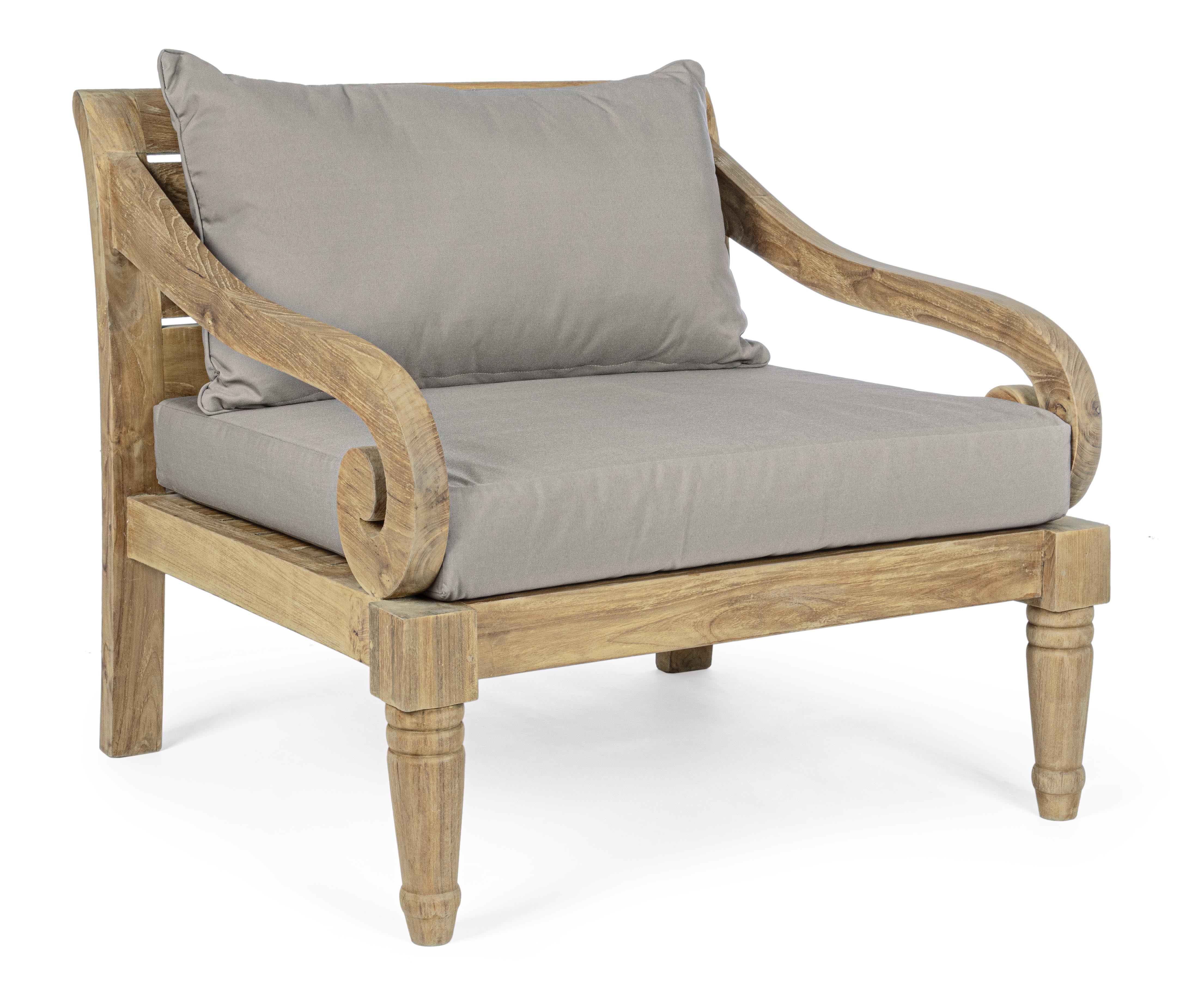 Sessel mit Kissen Karuba
