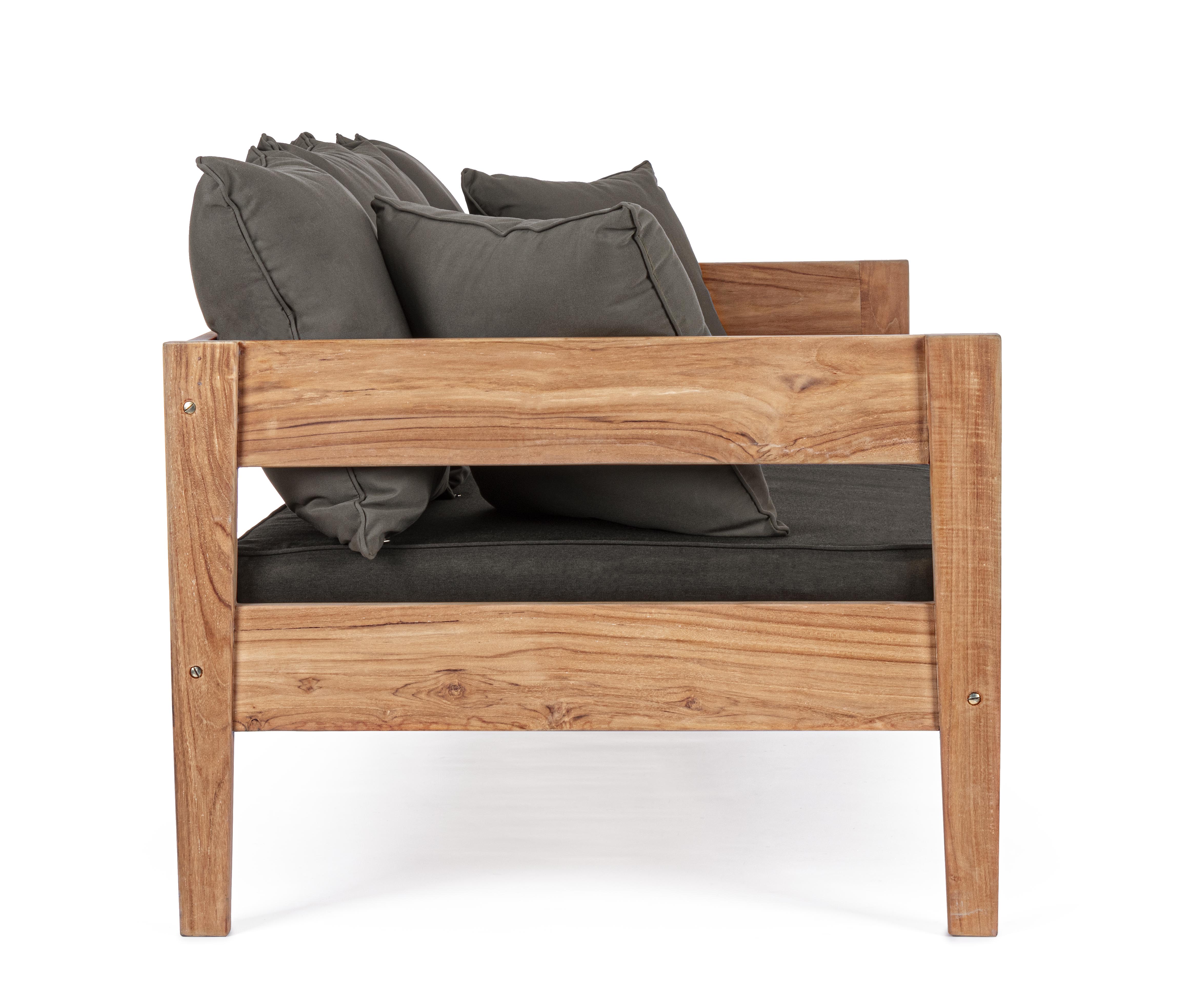 Sofa 3-Sitzer mit Kissen