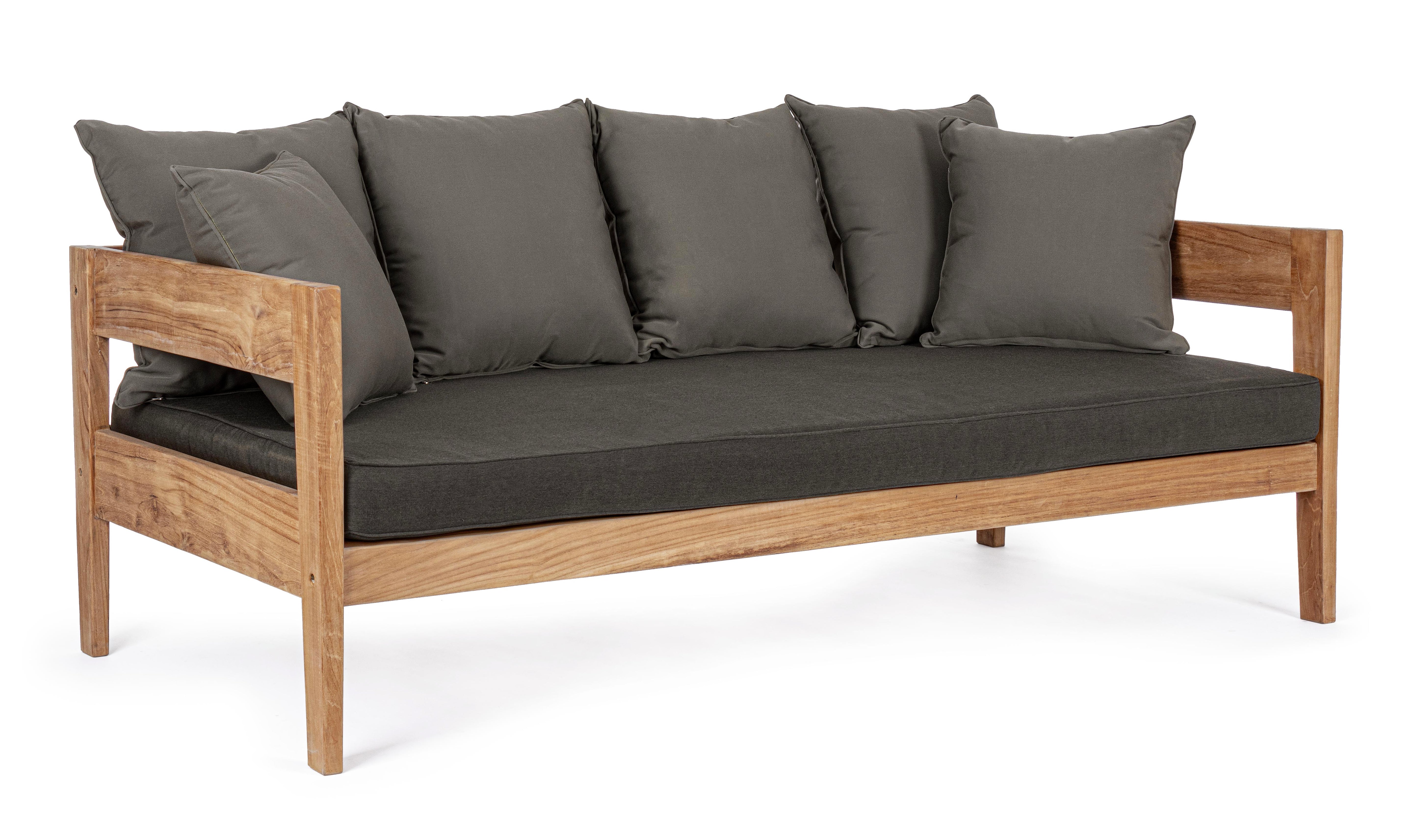 Sofa 3-Sitzer mit Kissen