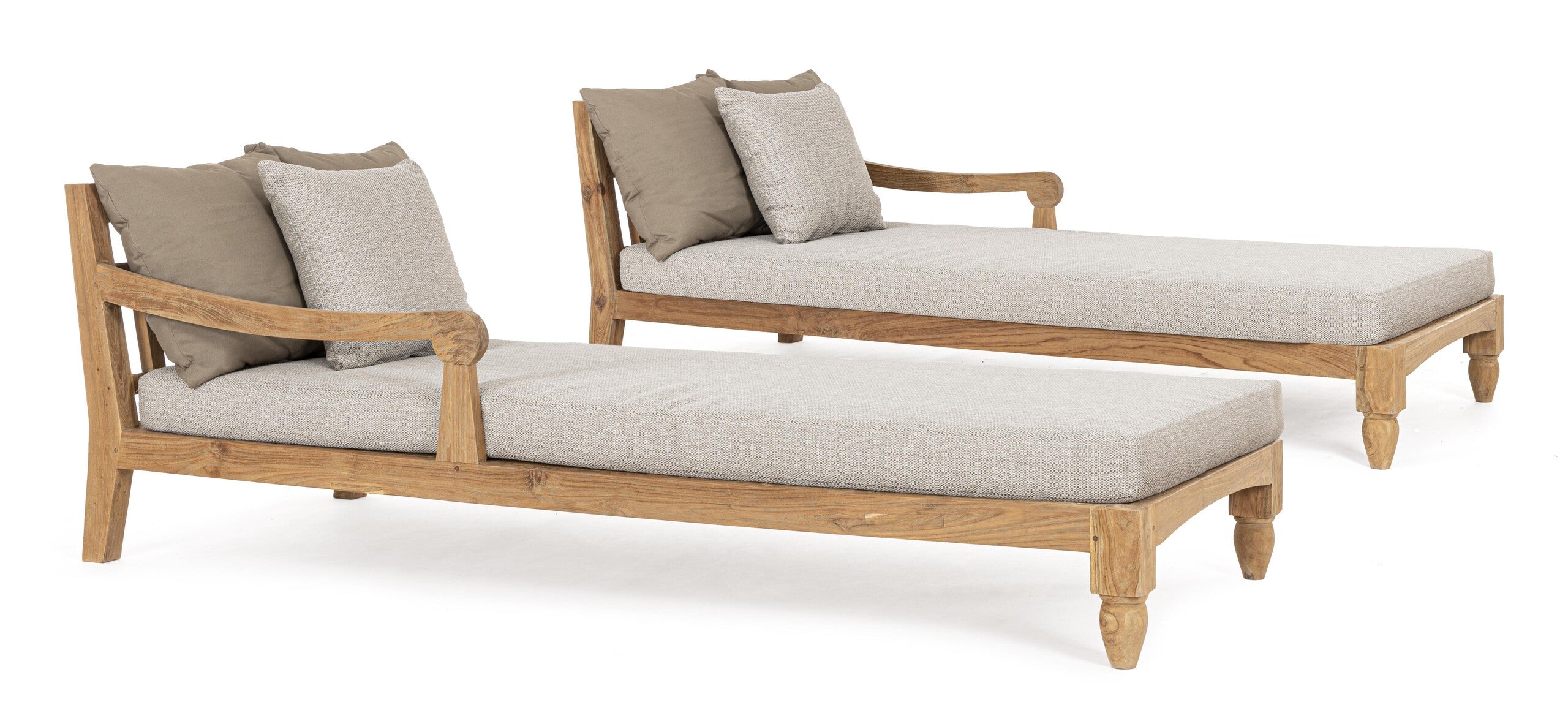 Daybed 2er Set Bali Natur