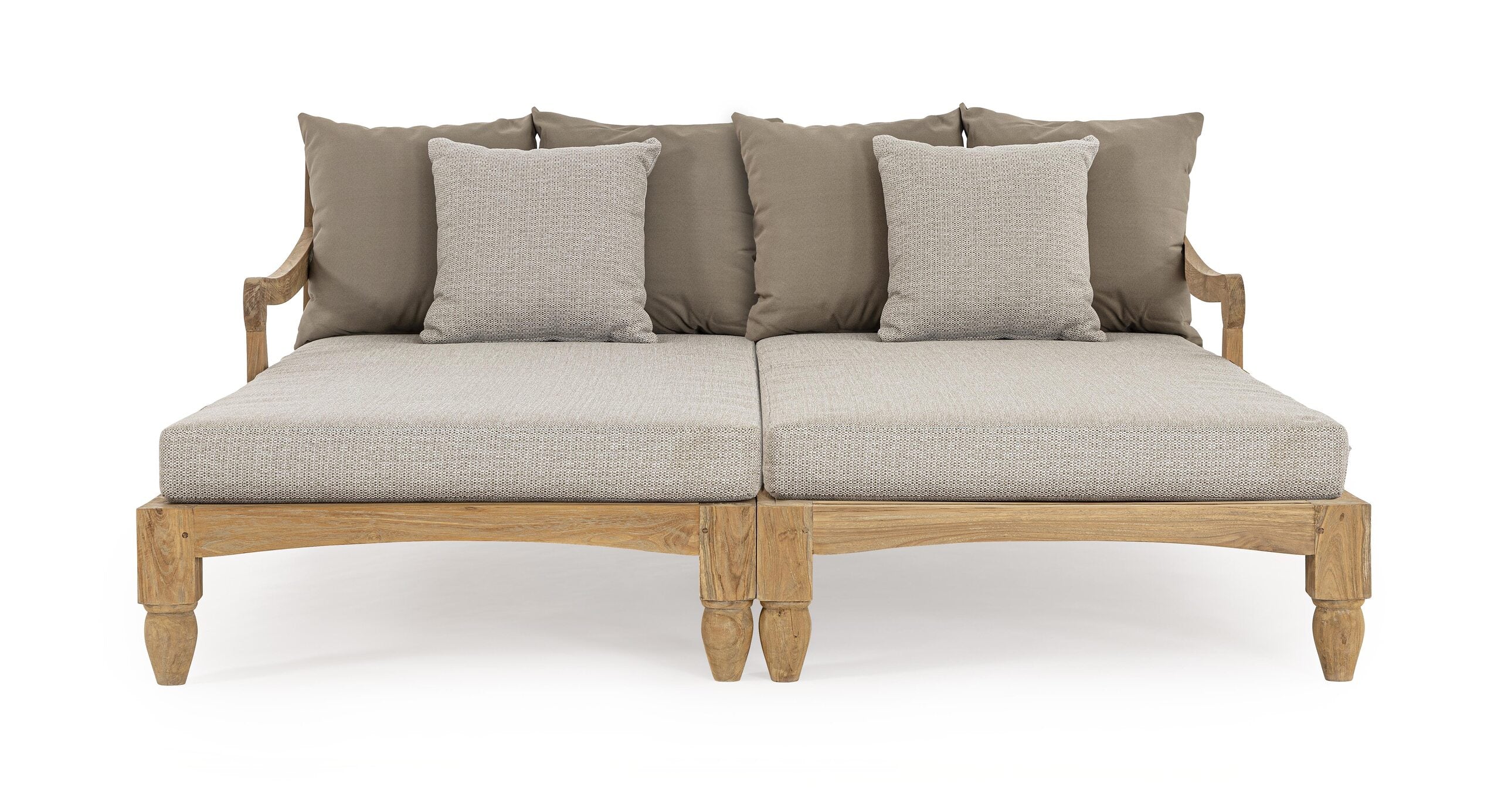 Daybed 2er Set Bali Natur