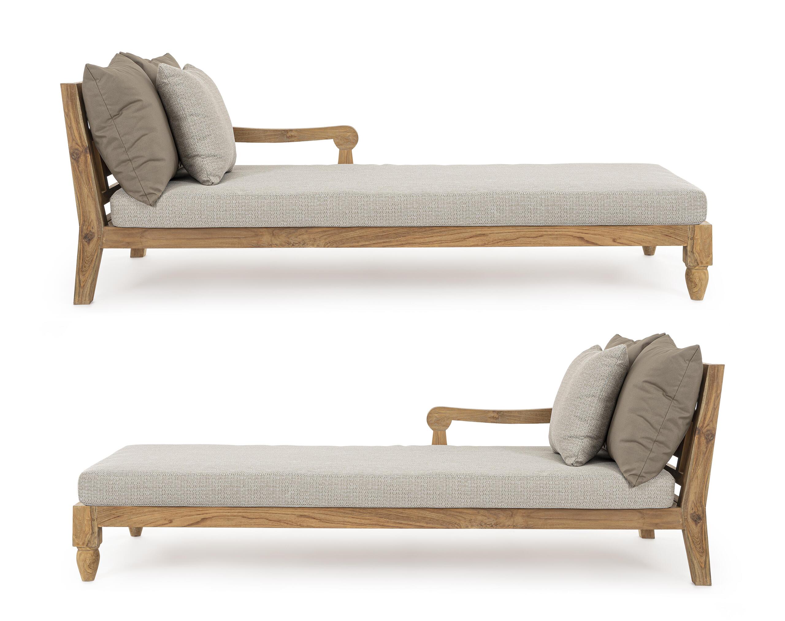 Daybed 2er Set Bali Natur