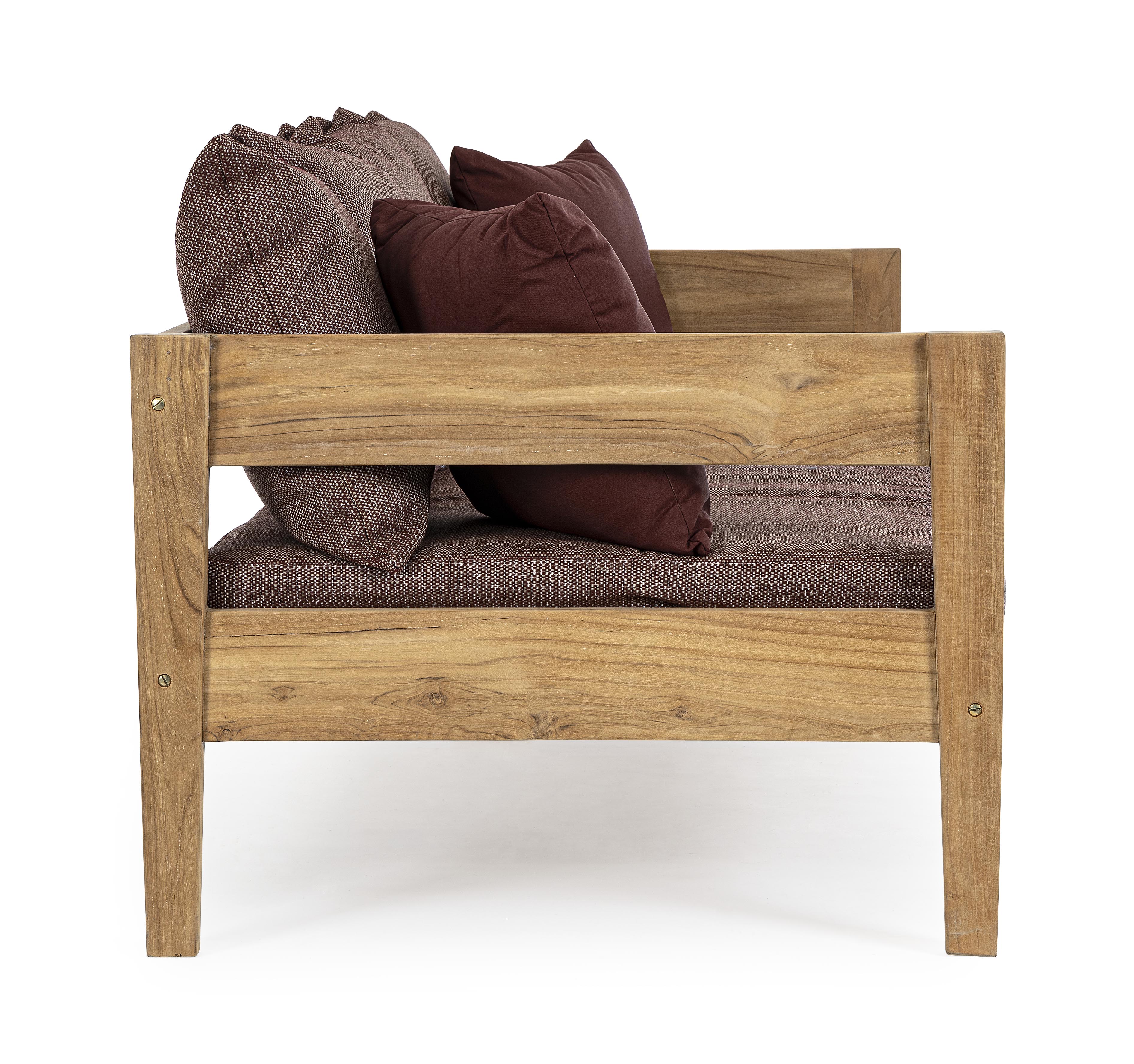Sofa 3-Sitzer Kobo Wine