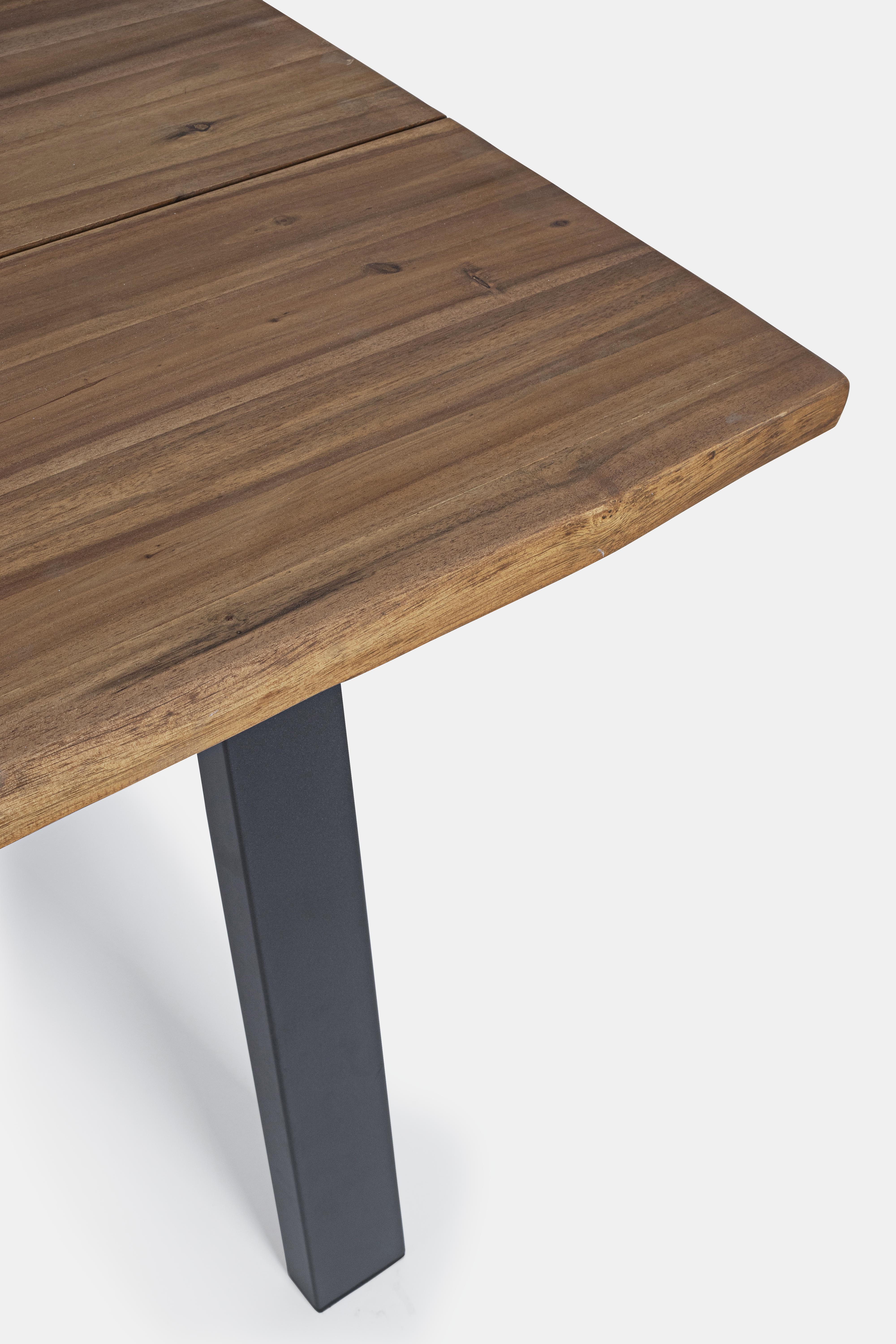 Tisch Oslo 200x100 Anthrazit-Natural