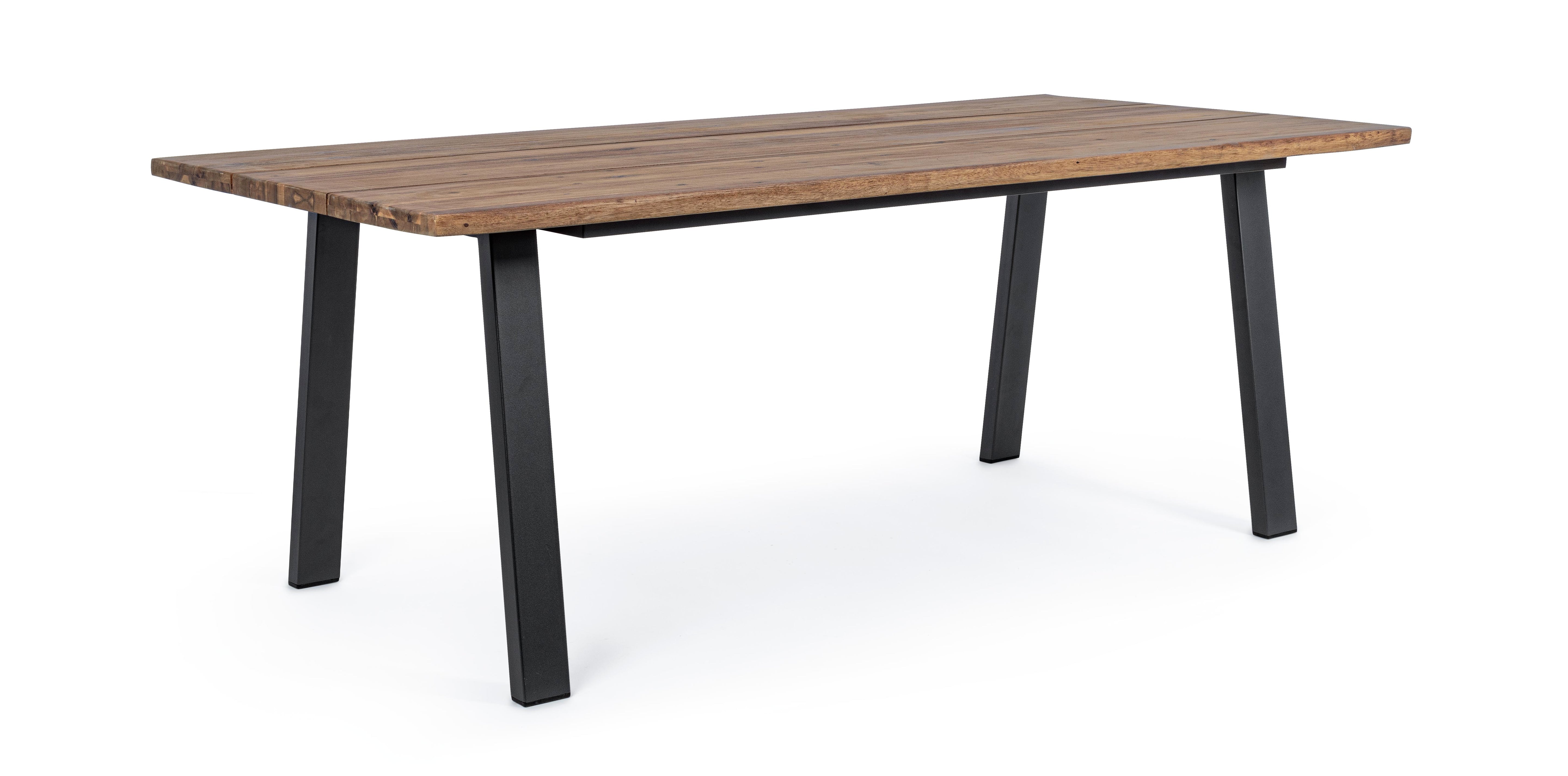 Tisch Oslo 200x100 Anthrazit-Natural