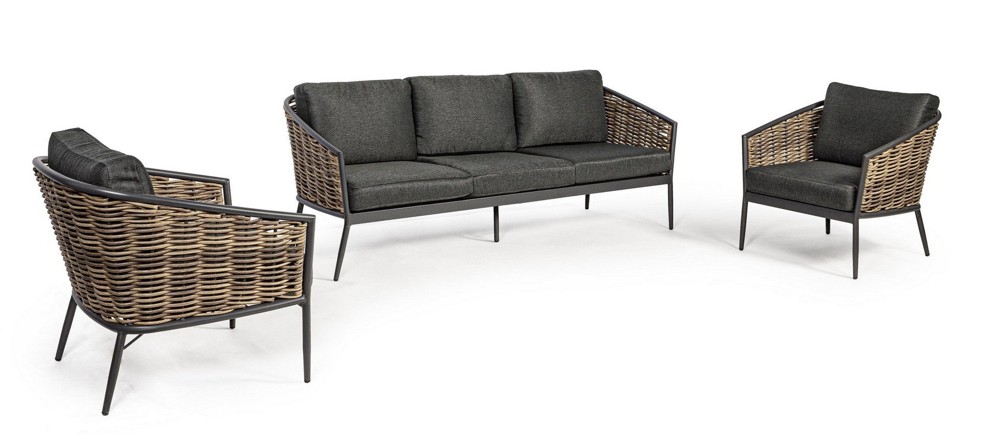 Lounge Set Maribela 3-teilig